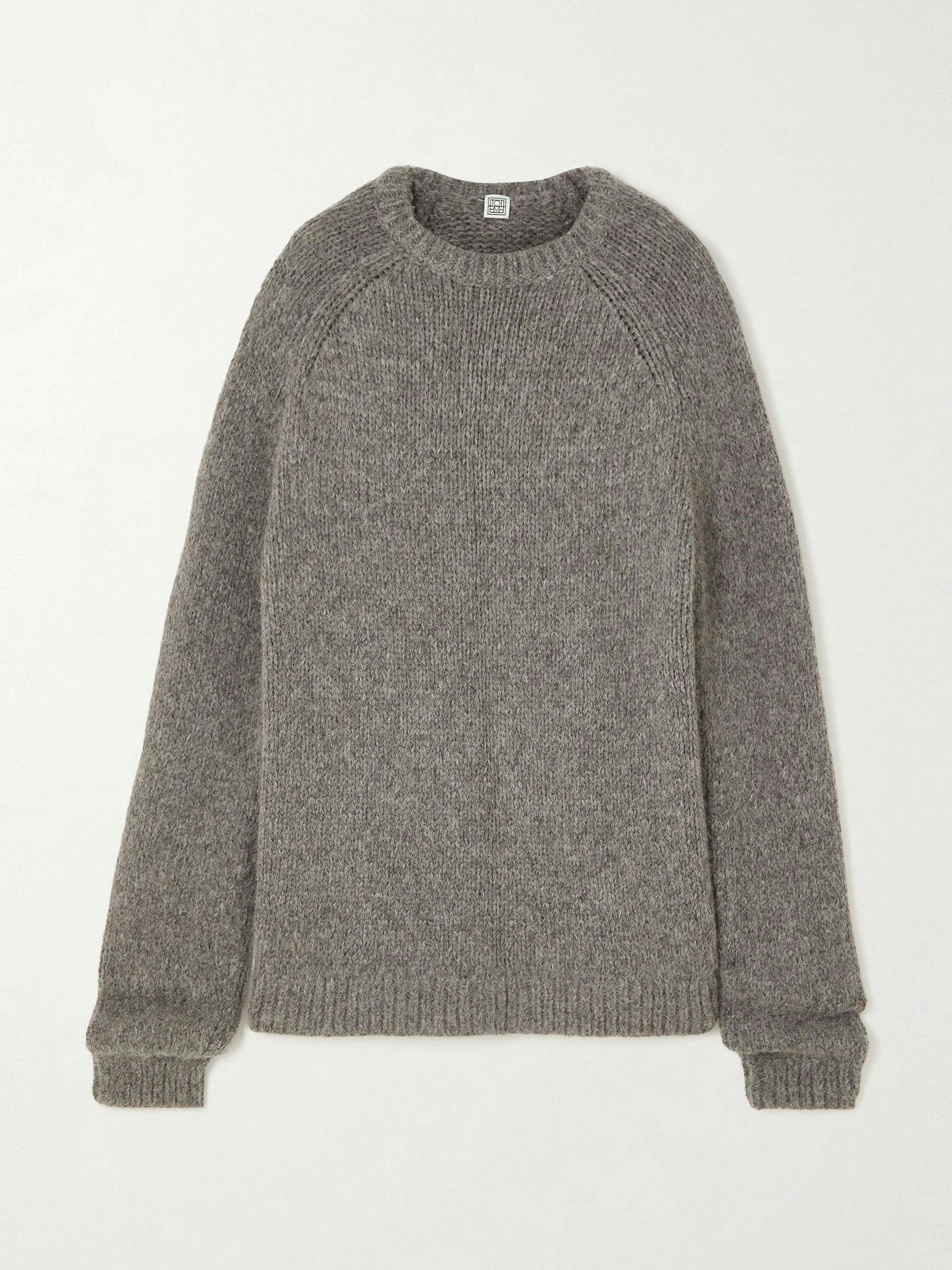Llama-blend sweater