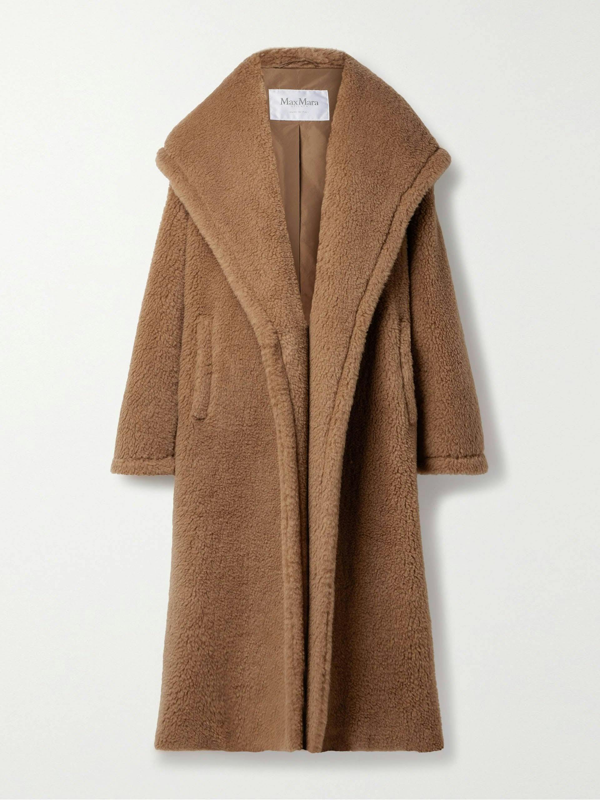 Oversized fleece coat