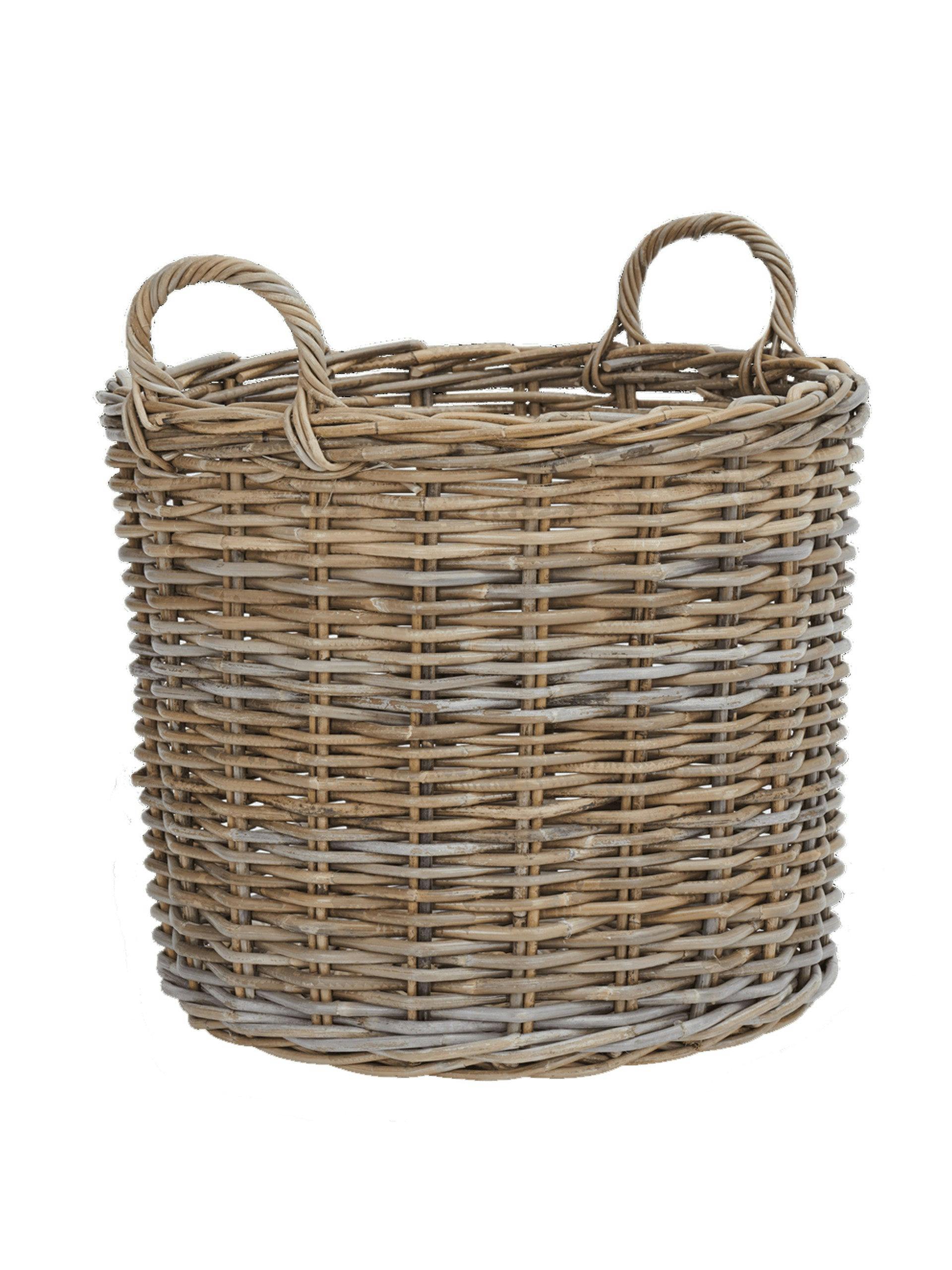 Somerton round log basket