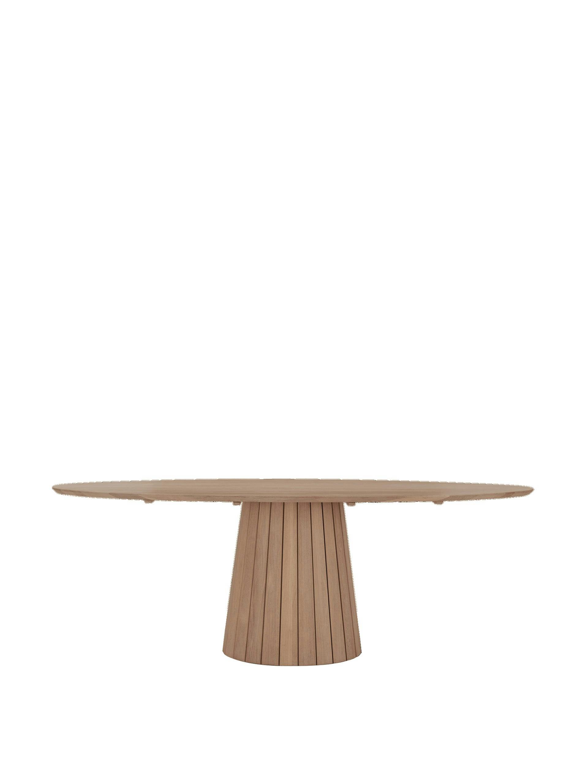 Stratford elliptical dining table