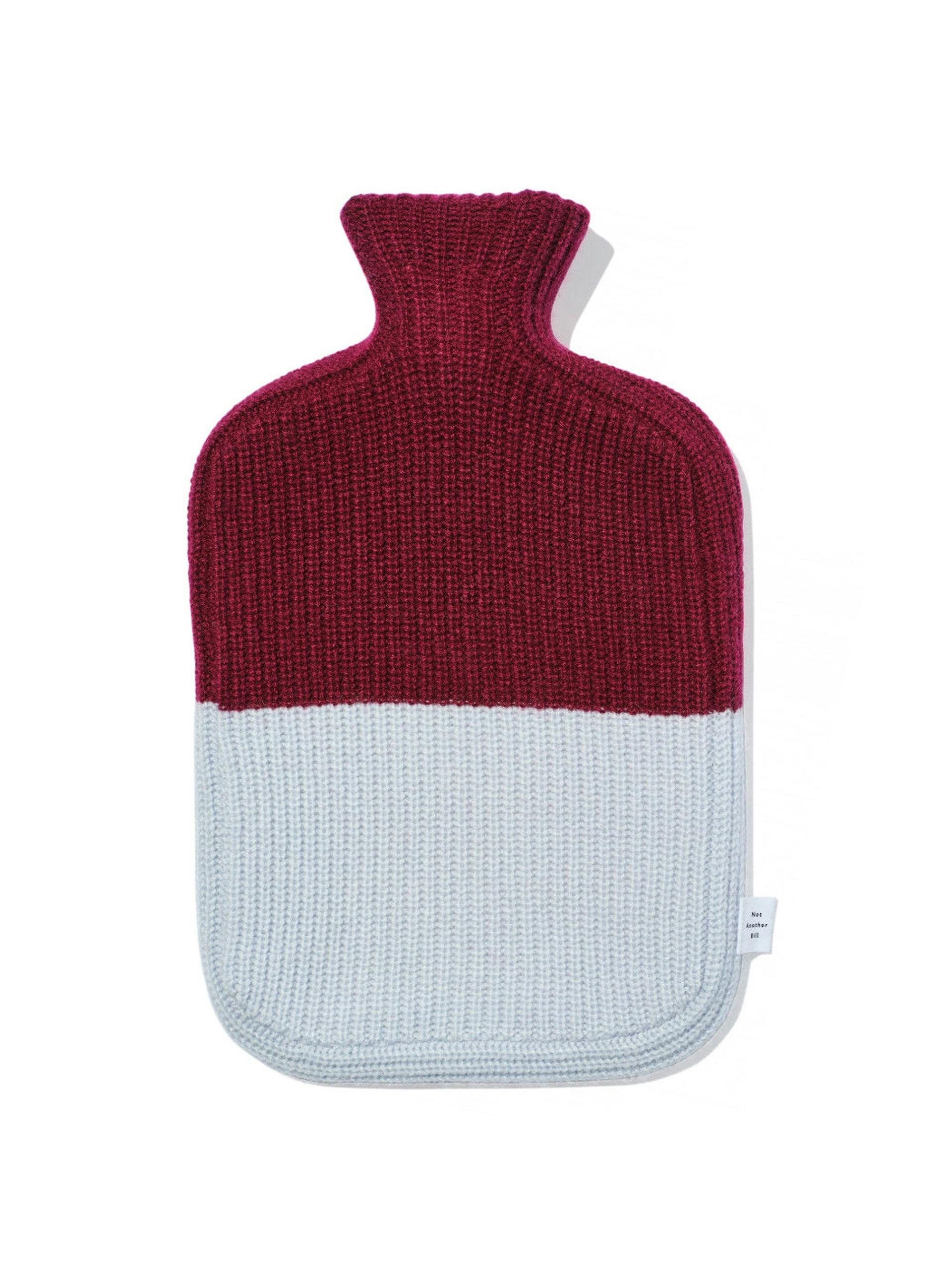 Cashmere hot water bottle