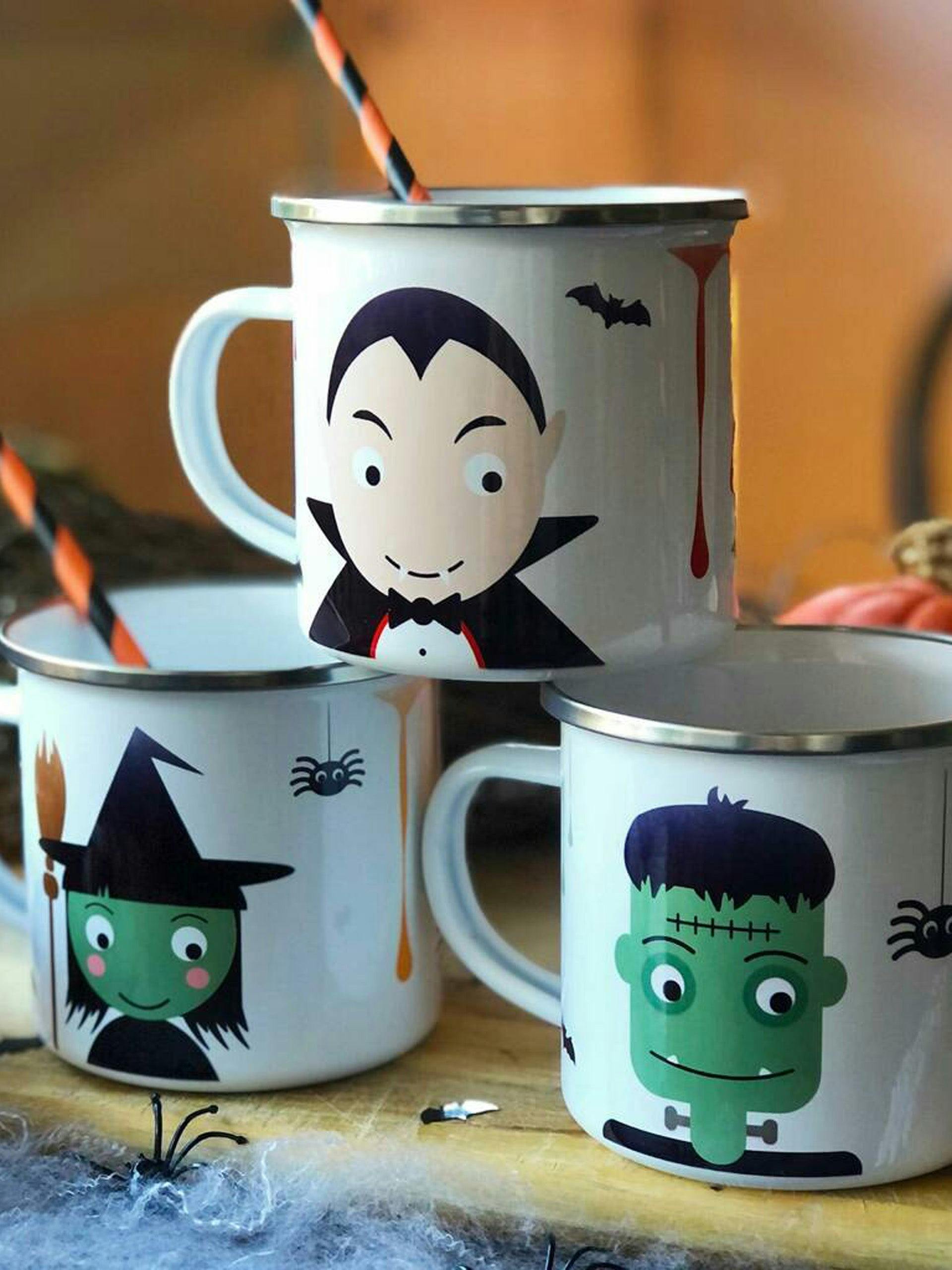 Children's Halloween mugs