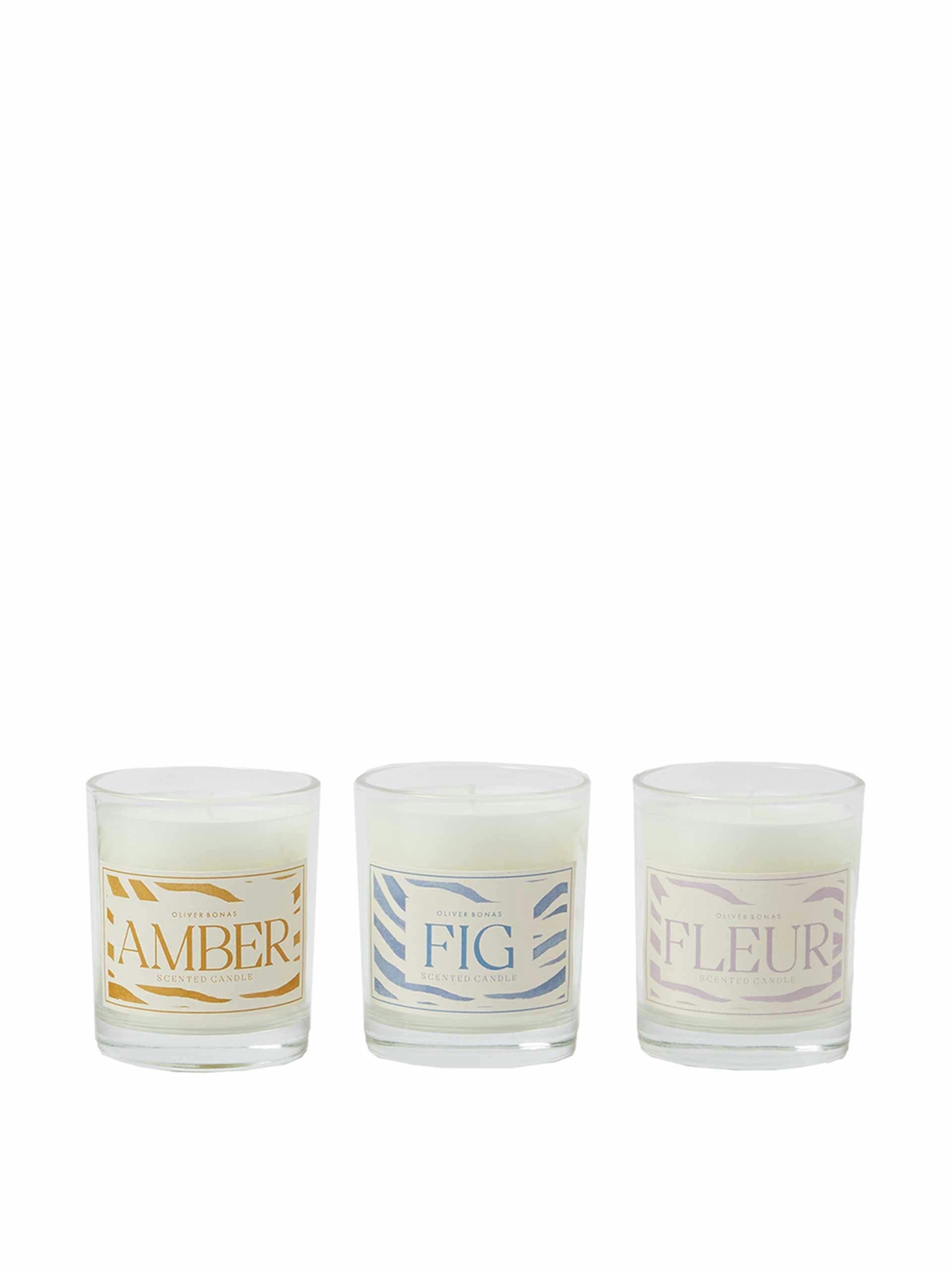 Alberta scented candles (set of three)