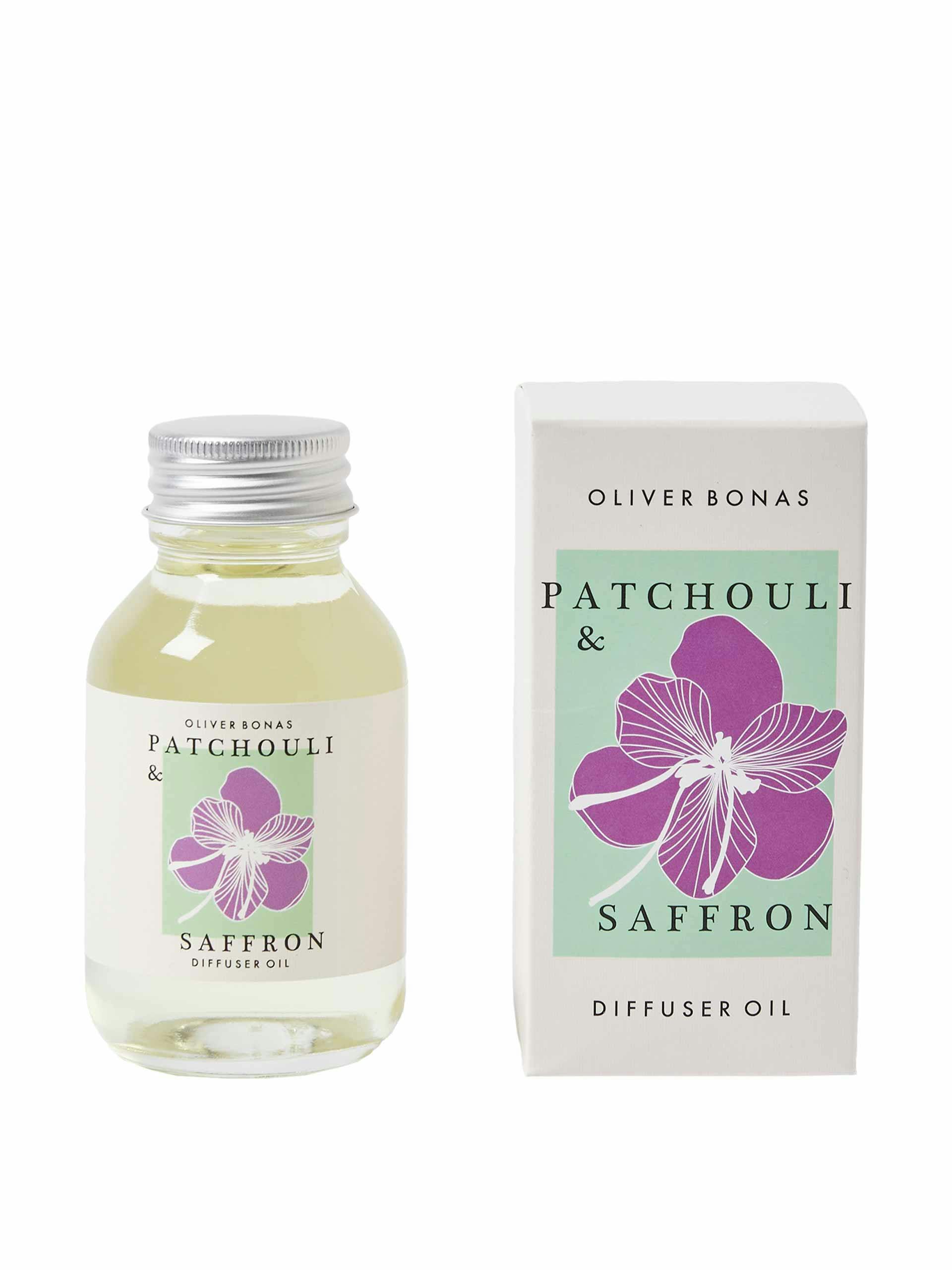 Patchouli and Saffron scented diffuser oil