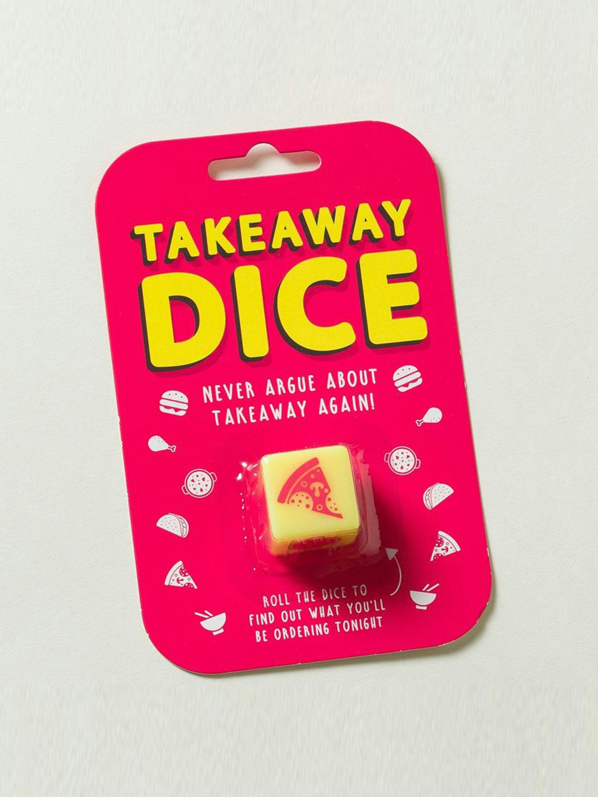 Takeaway dice