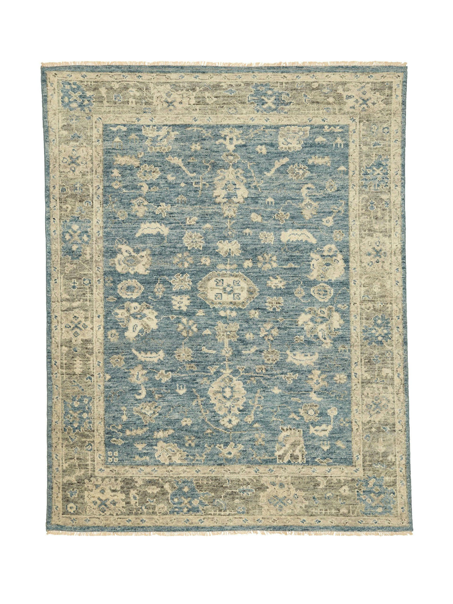 Carulea green blue rug