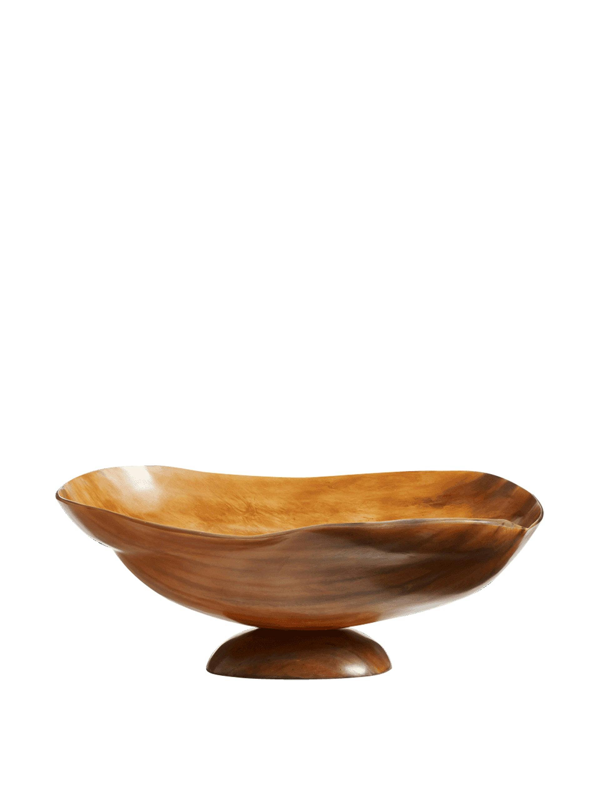 Chanterelle horn bowl