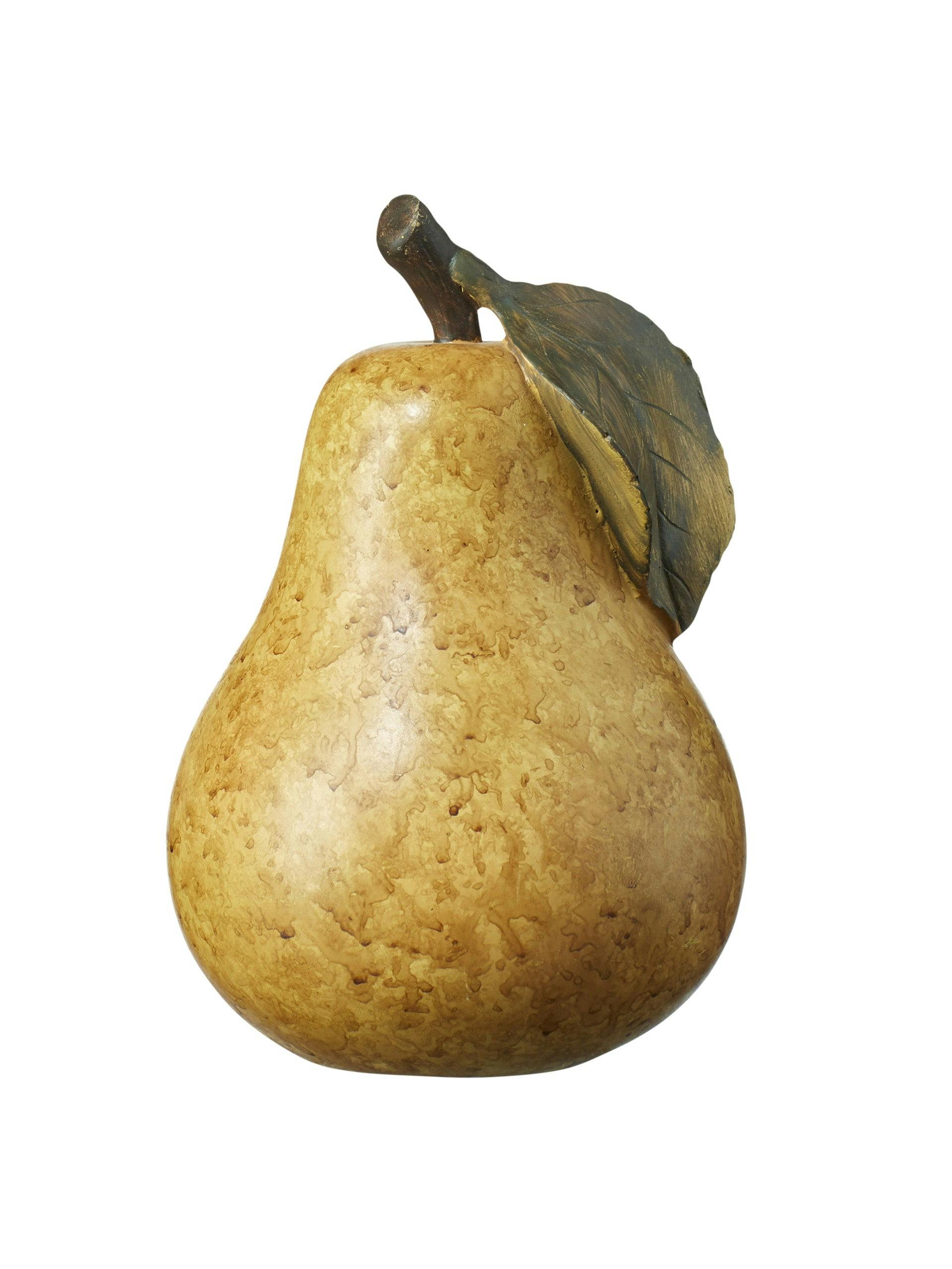 Decorative green pear