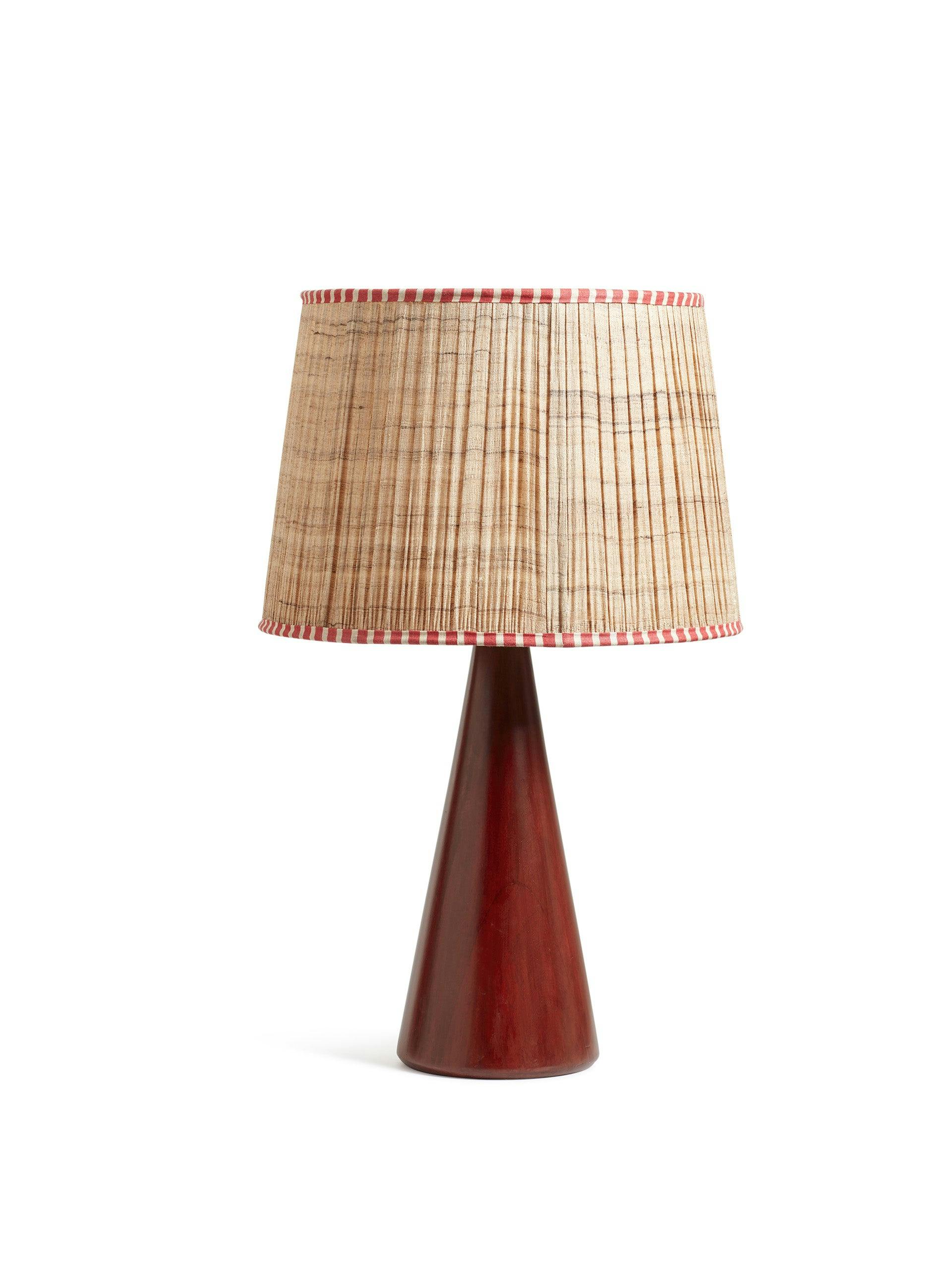 Ernest red table lamp