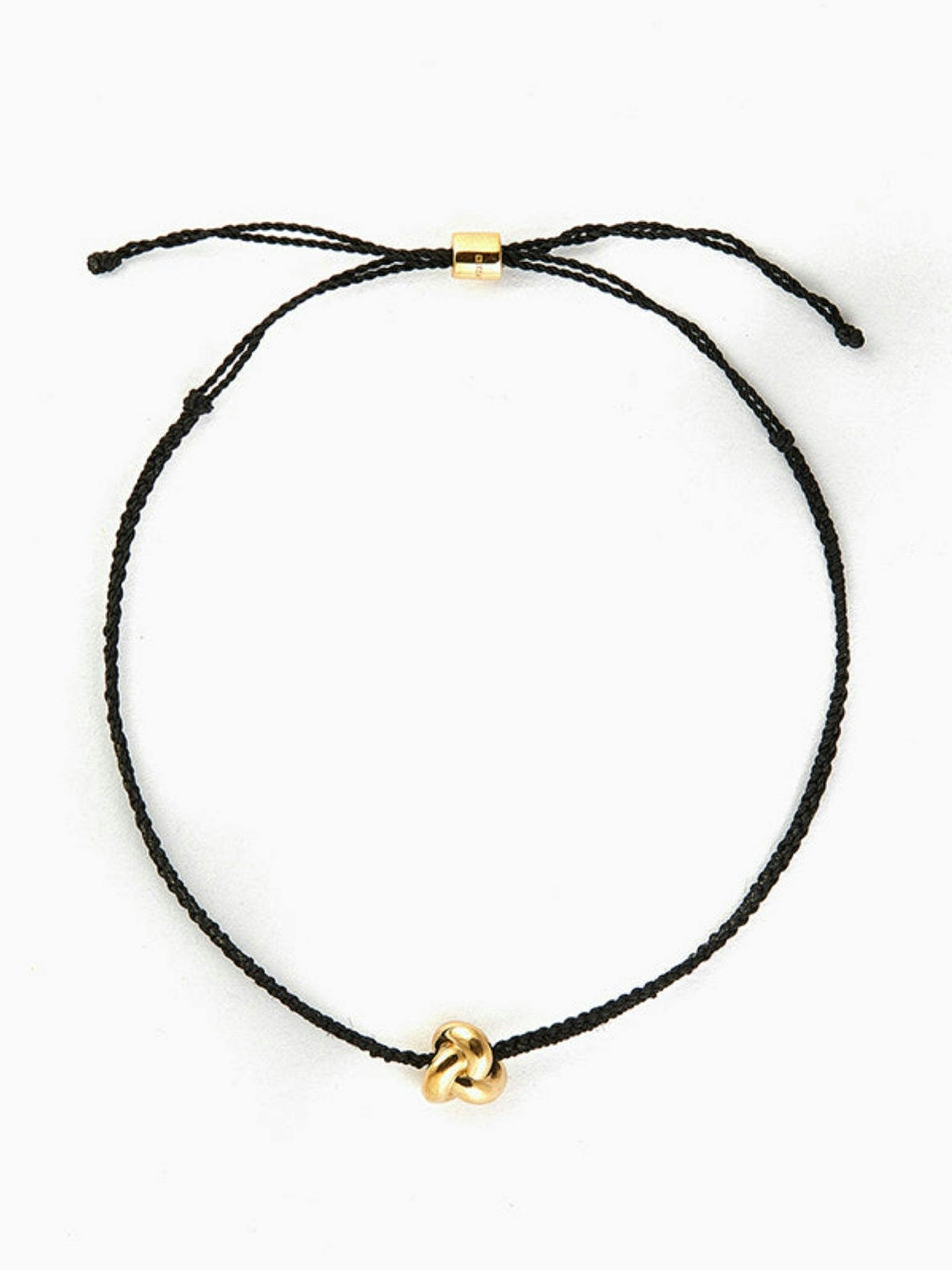 Cord knot bracelet