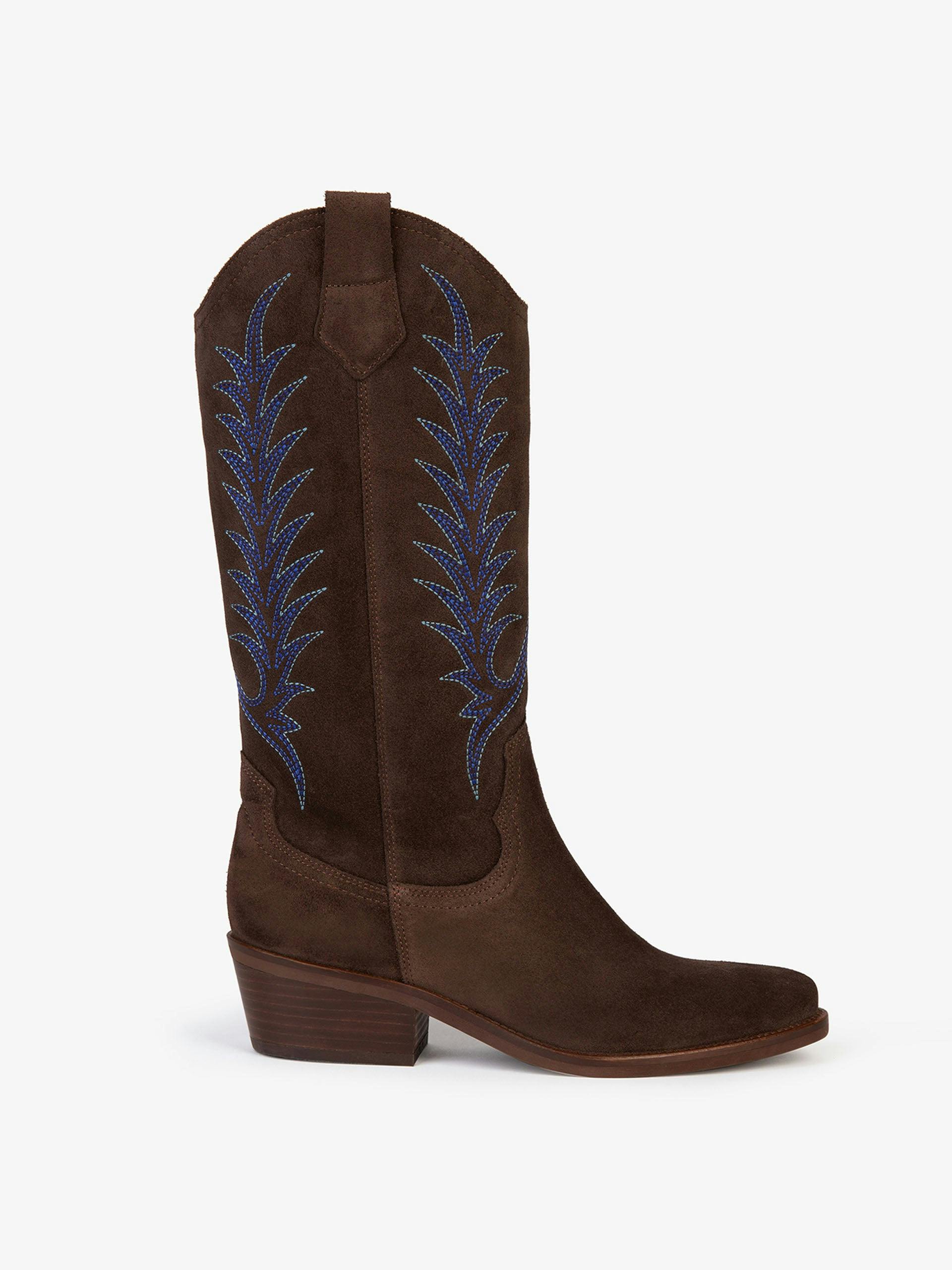 Goldie embroidered cowboy boots