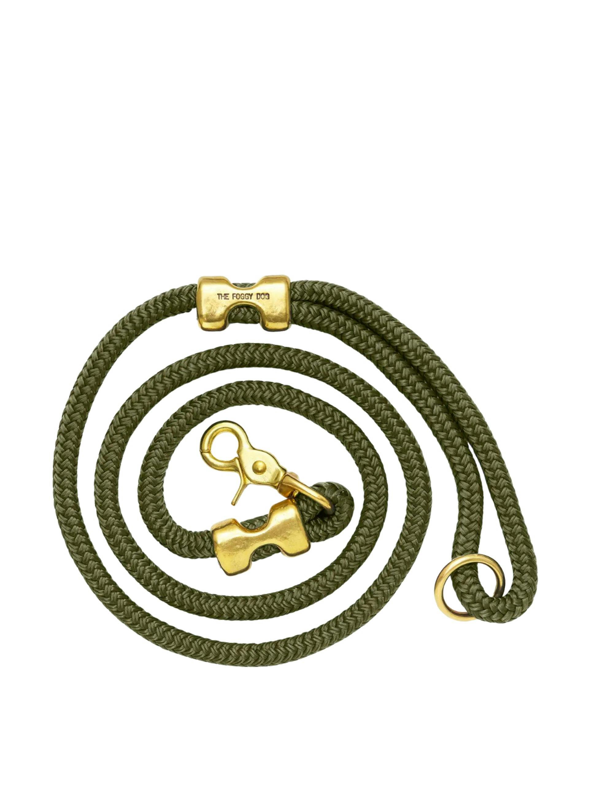 Marine rope dog leash