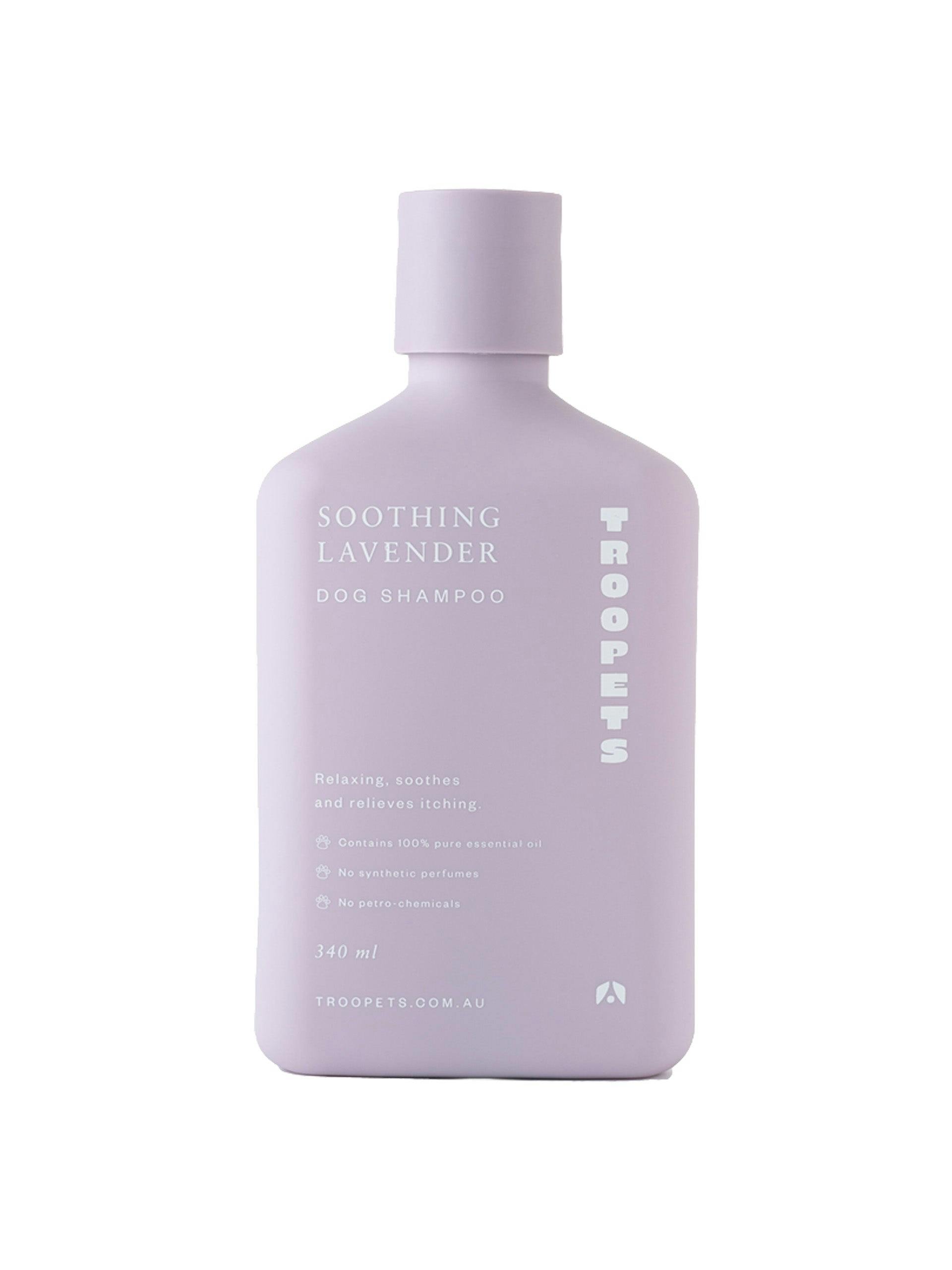 Soothing lavender dog shampoo