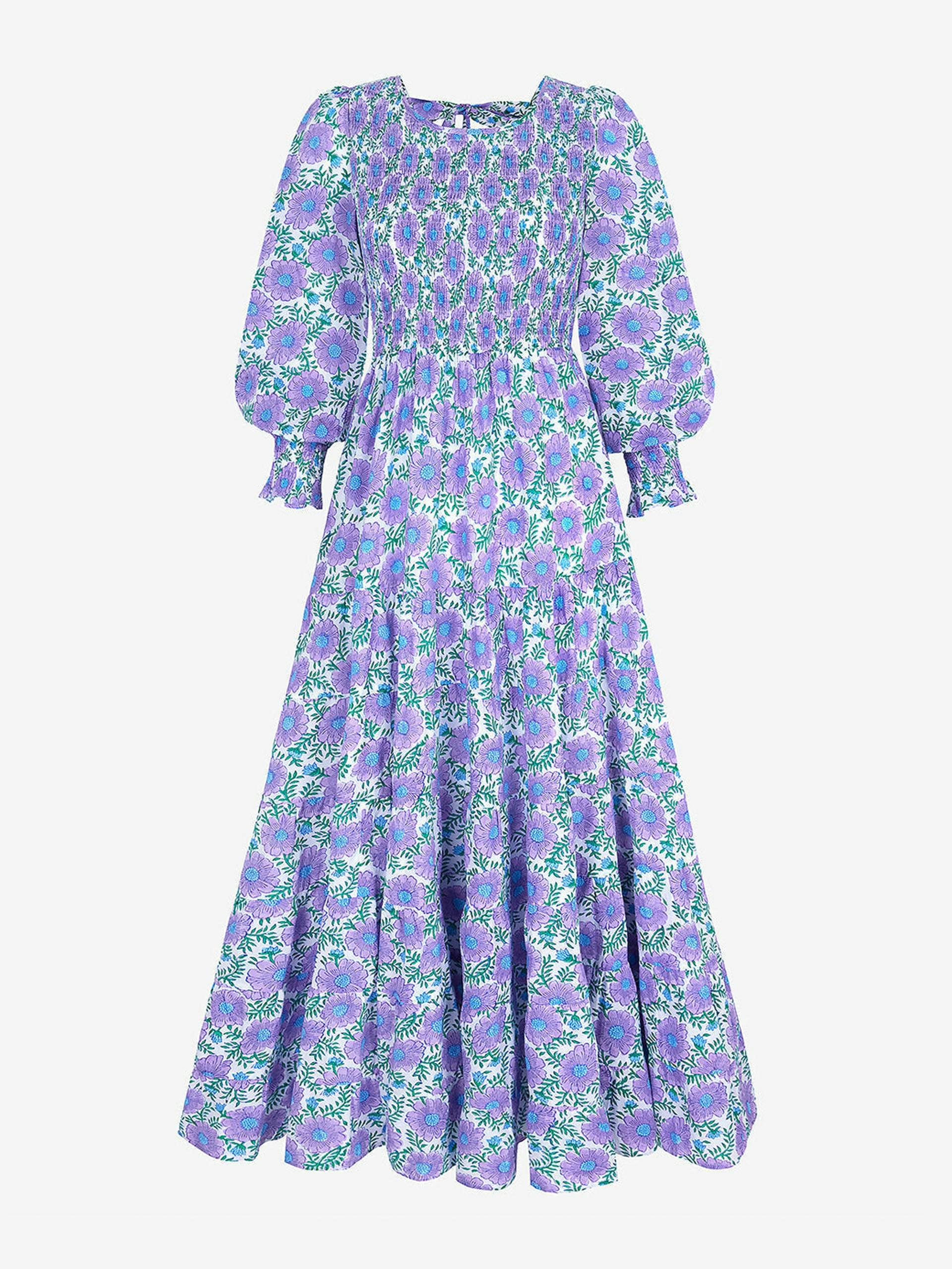 Lilac poppy Abigail dress