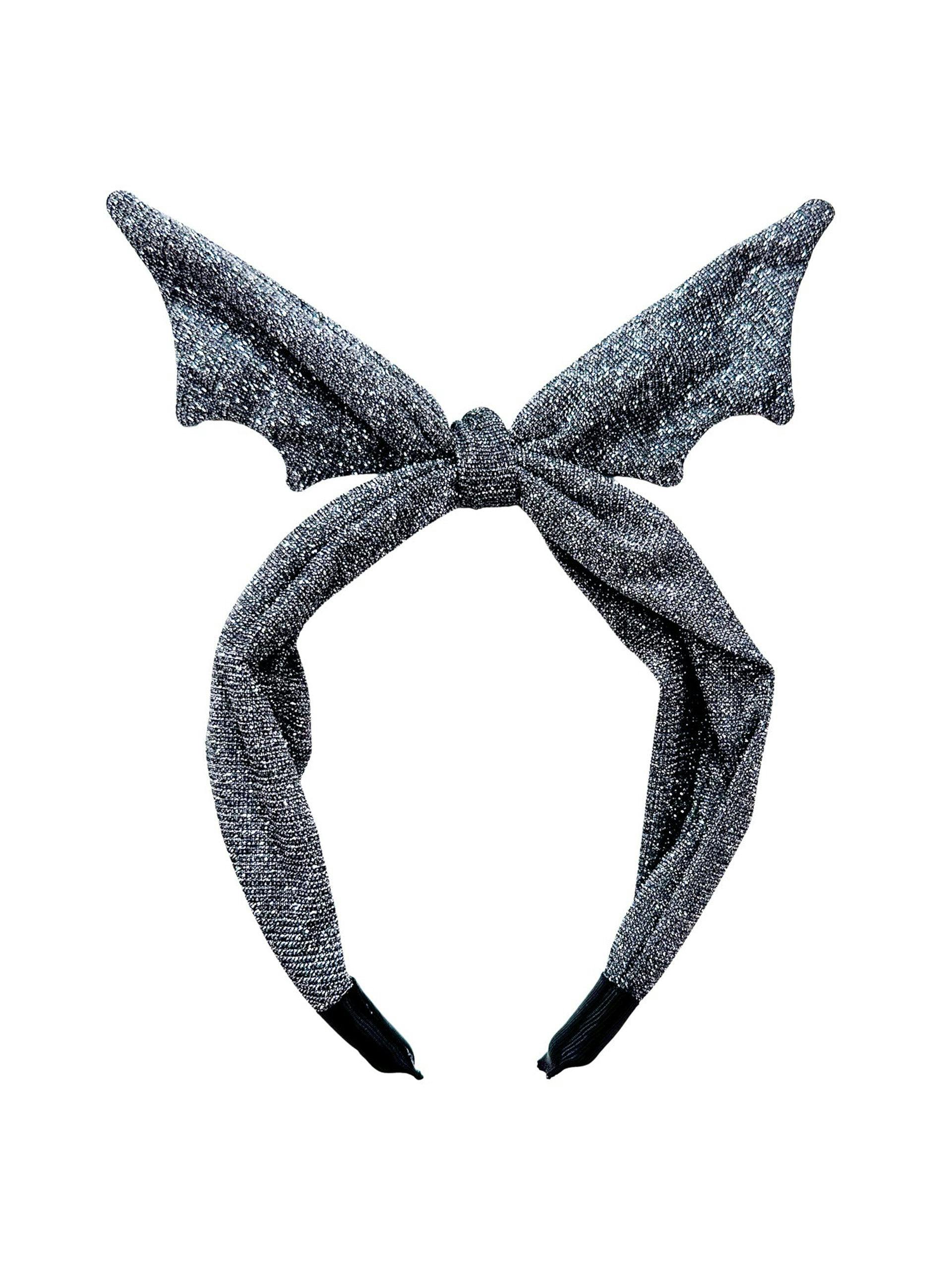 Shimmer bat tie headband