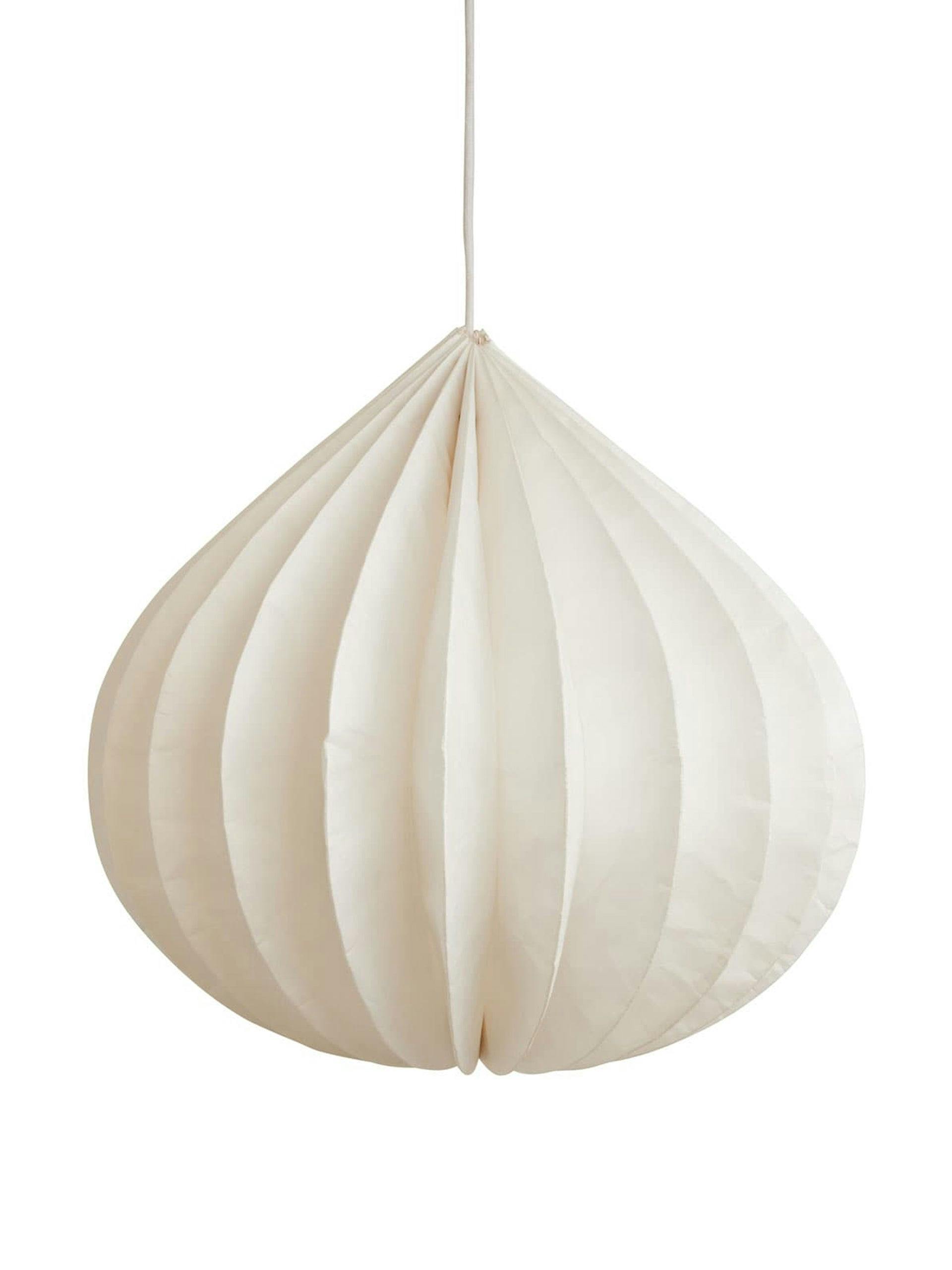 Onion paper pendant light
