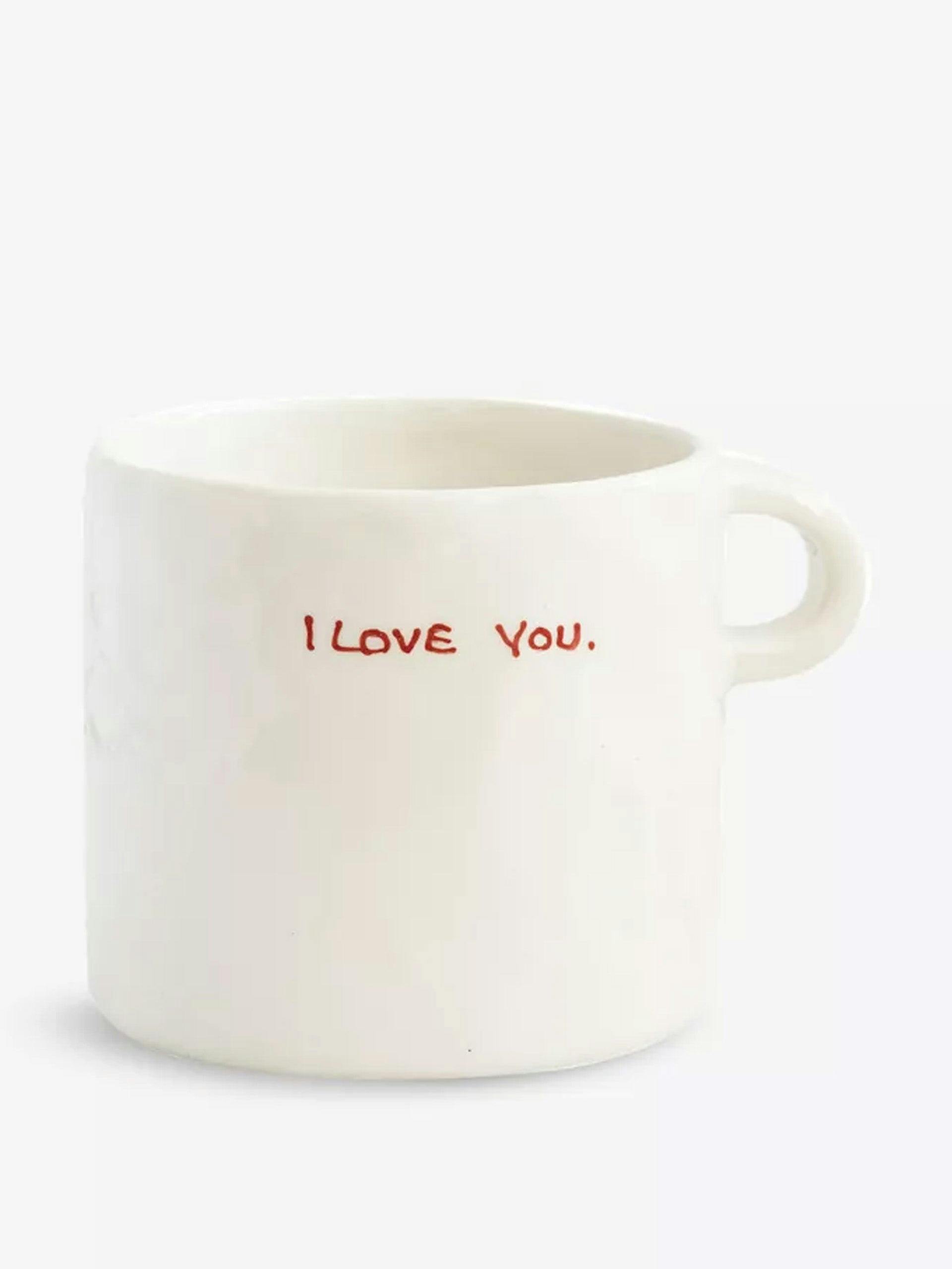 I Love You ceramic mug