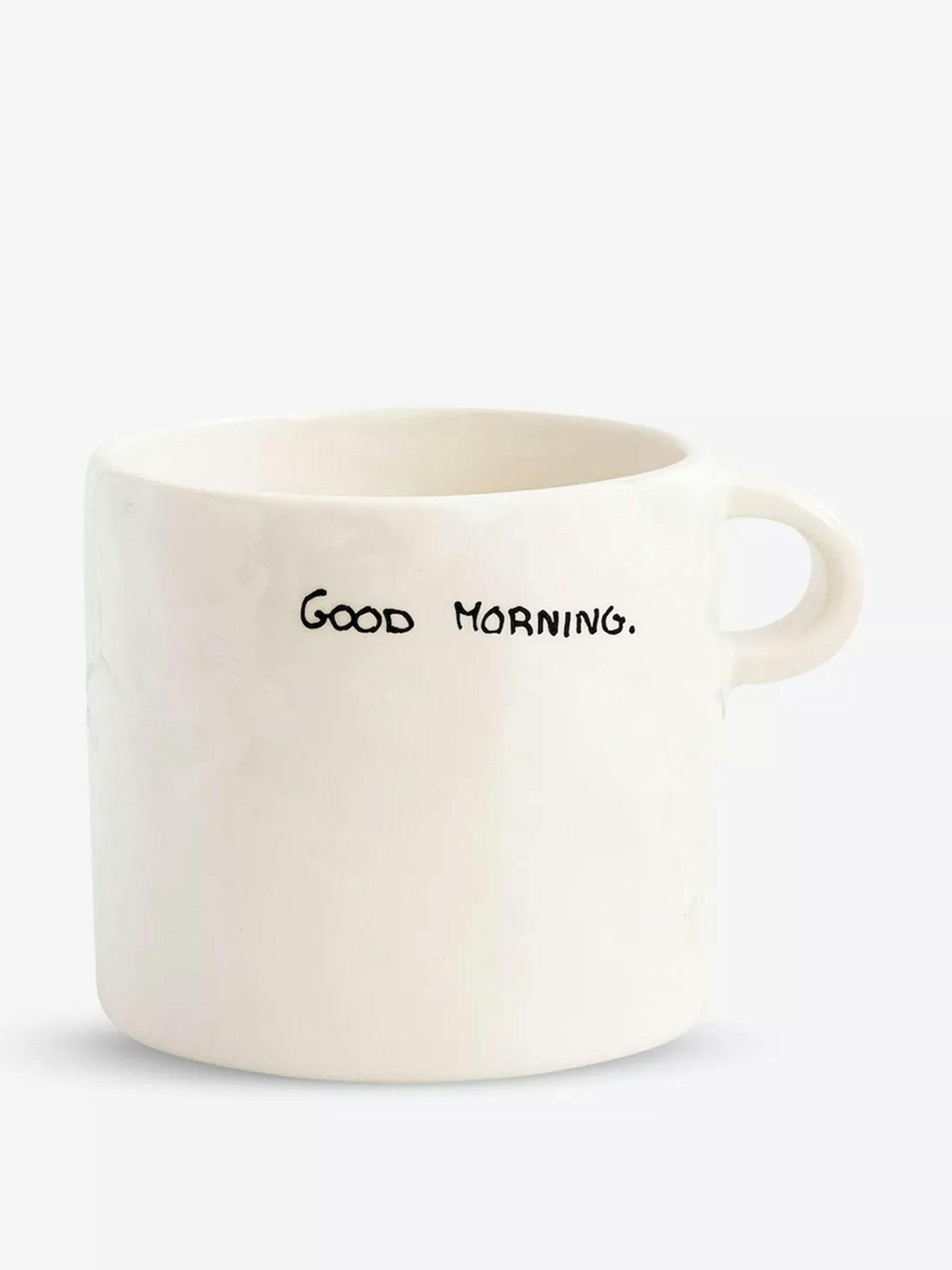 Good Morning ceramic mug