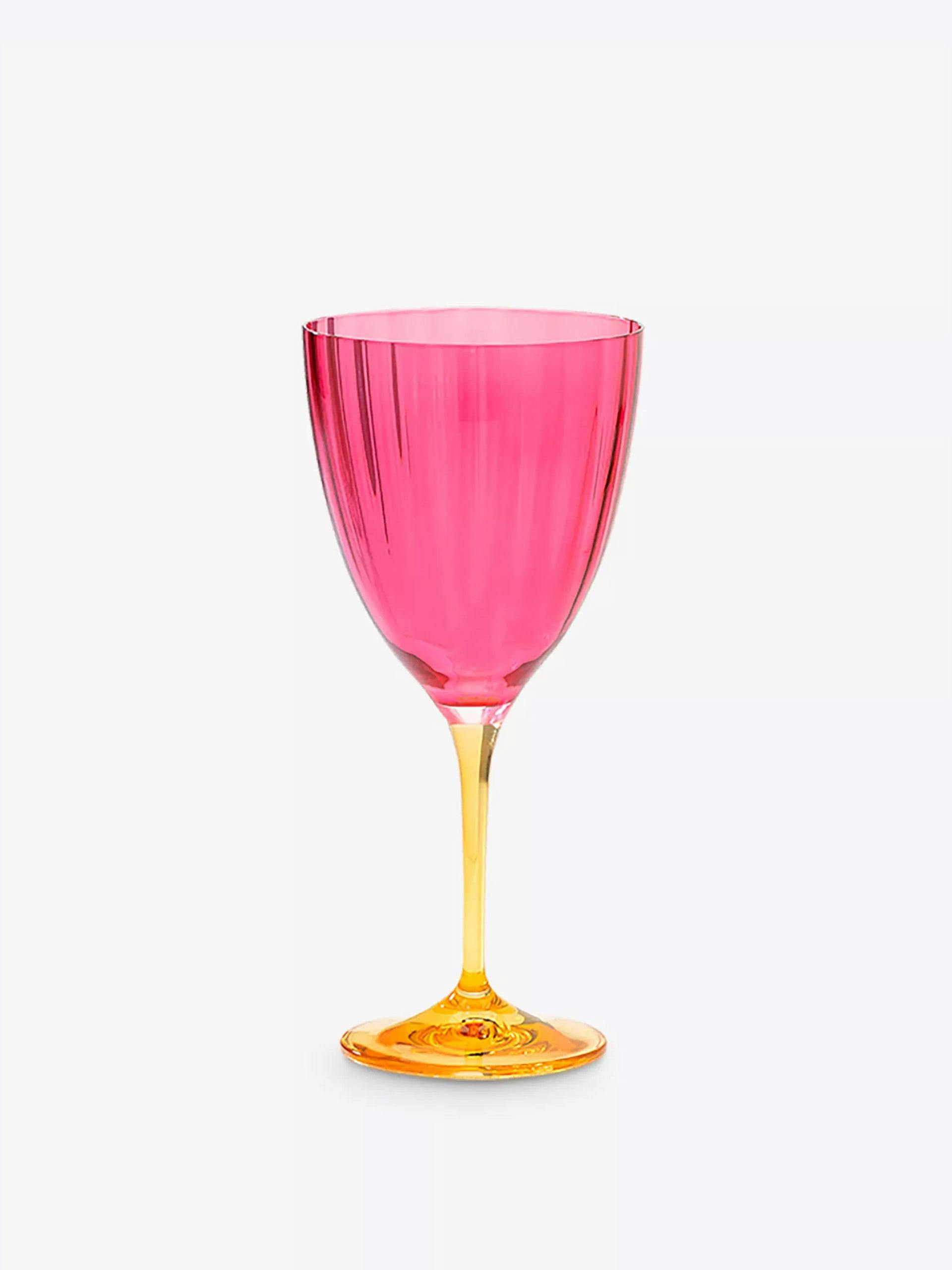 Jazzy wine glass