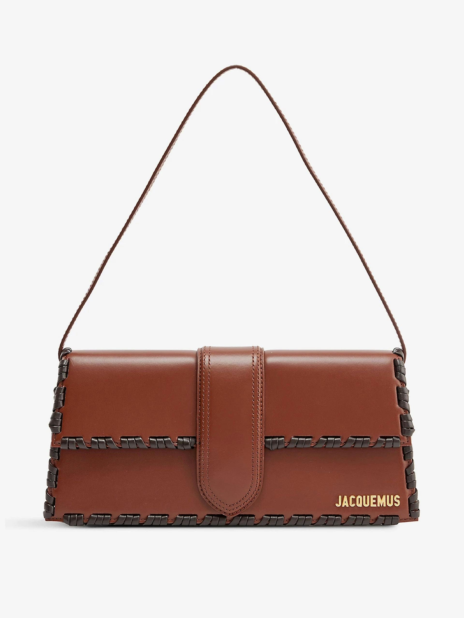 Brown leather Le Bambino Lace bag