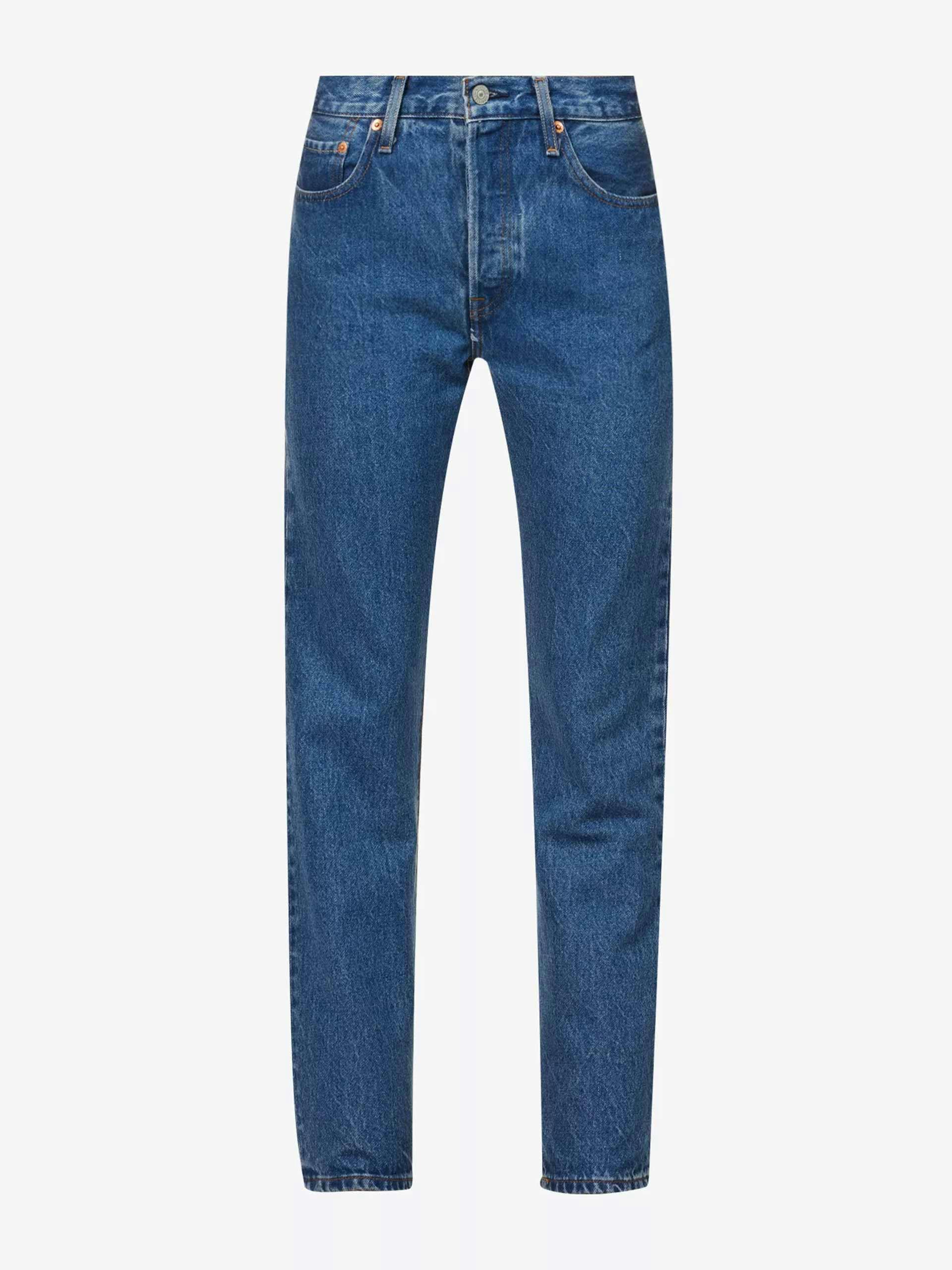 501 straight-leg high-rise jeans