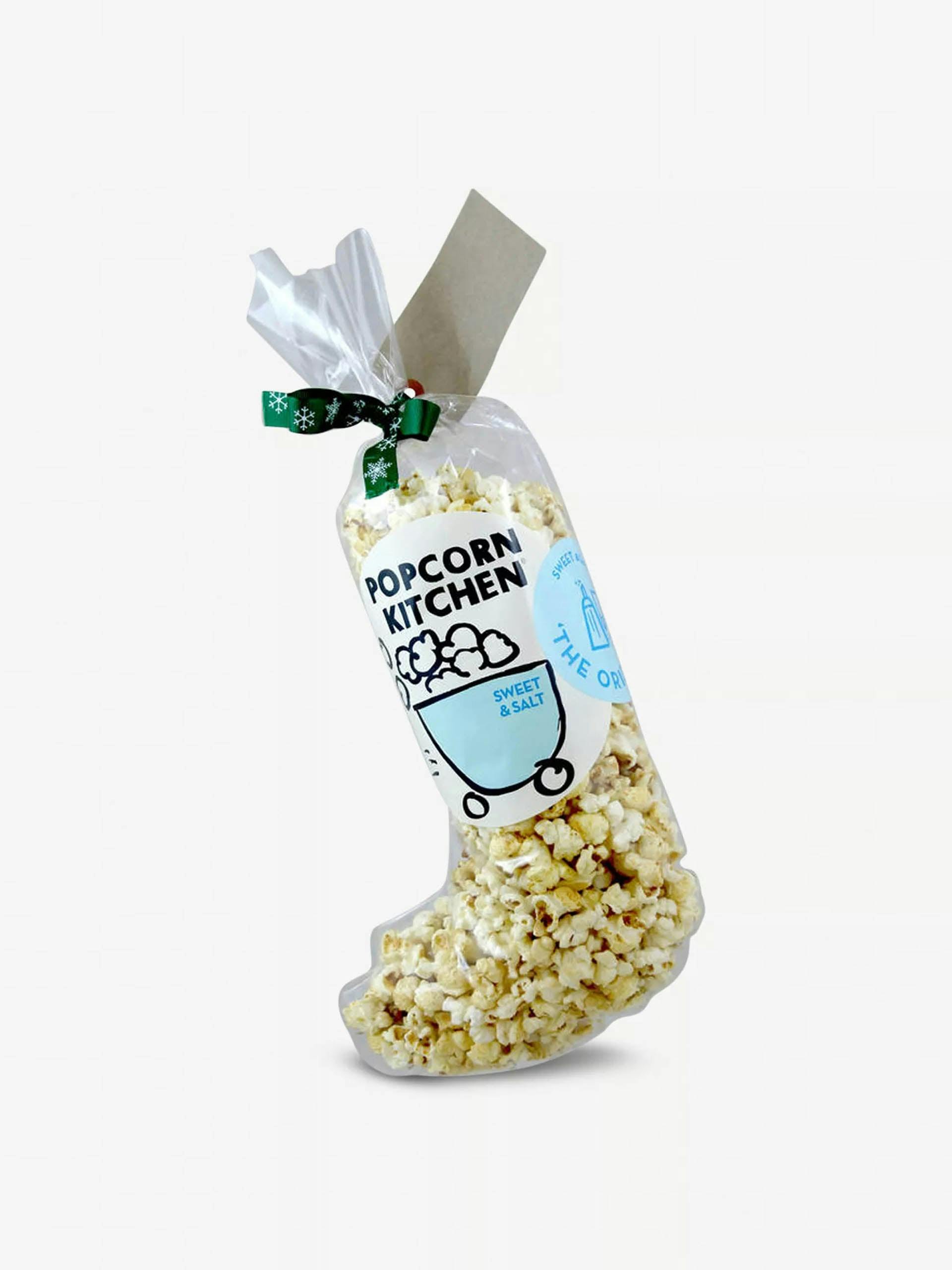 Sweet and salt popcorn stocking