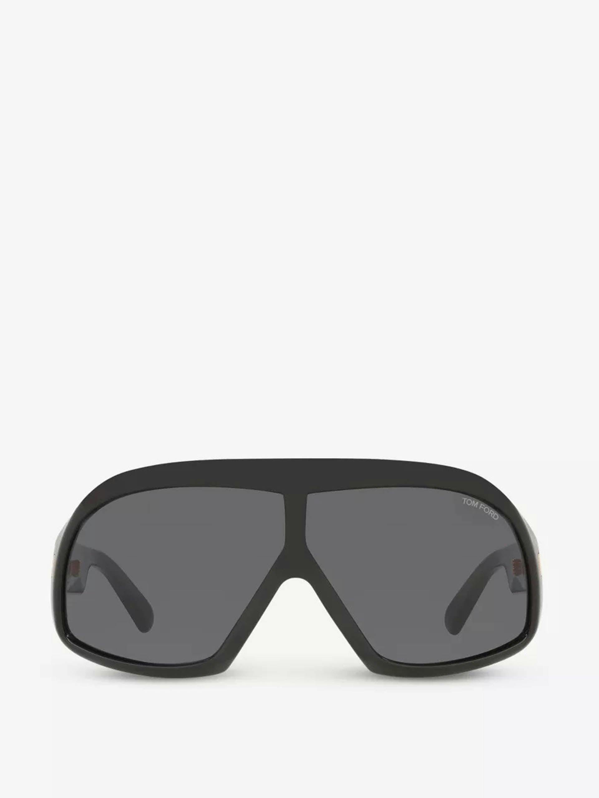 Cassius pilot-frame plastic sunglasses
