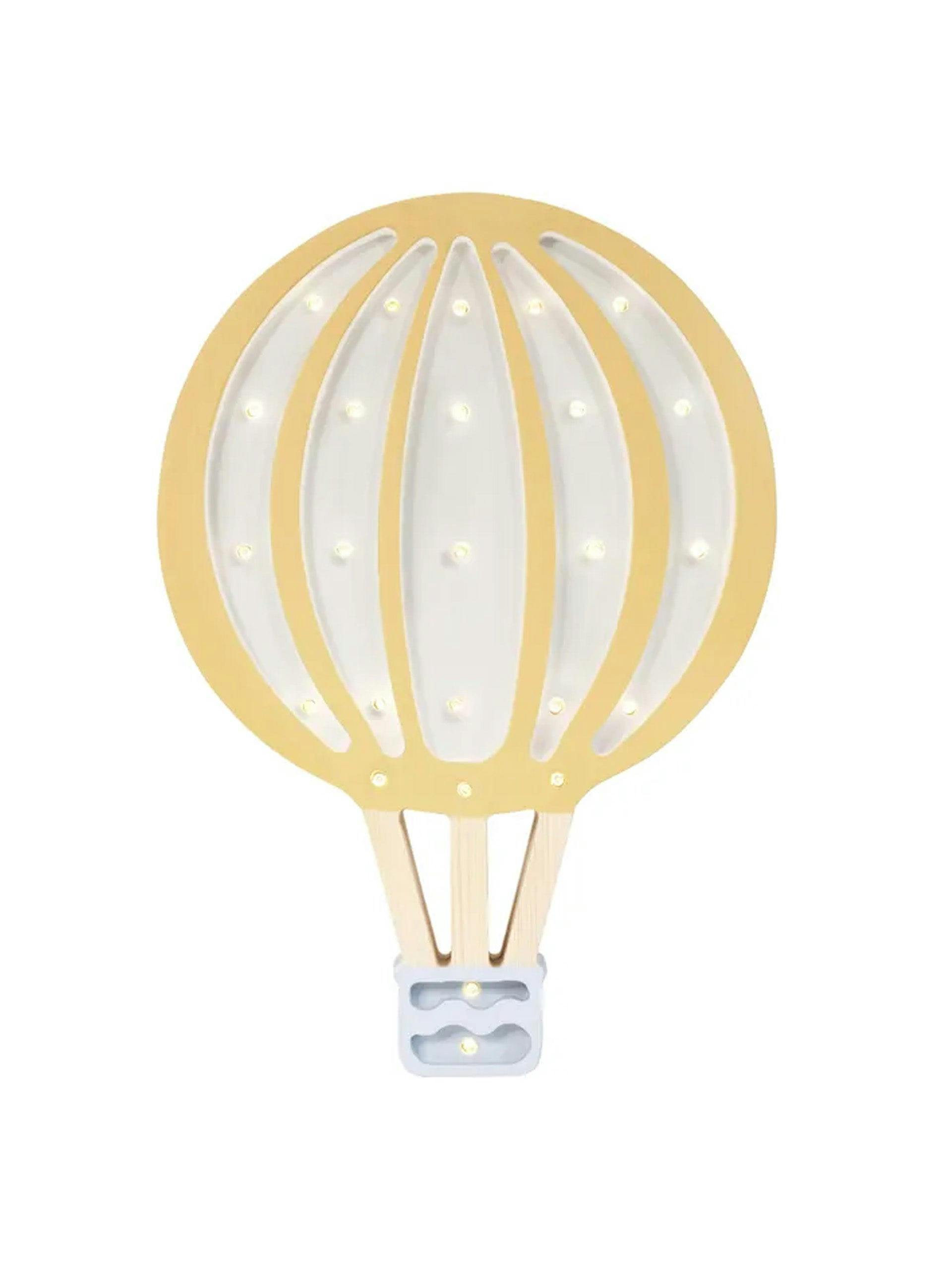 Hot-air balloon wall lamp