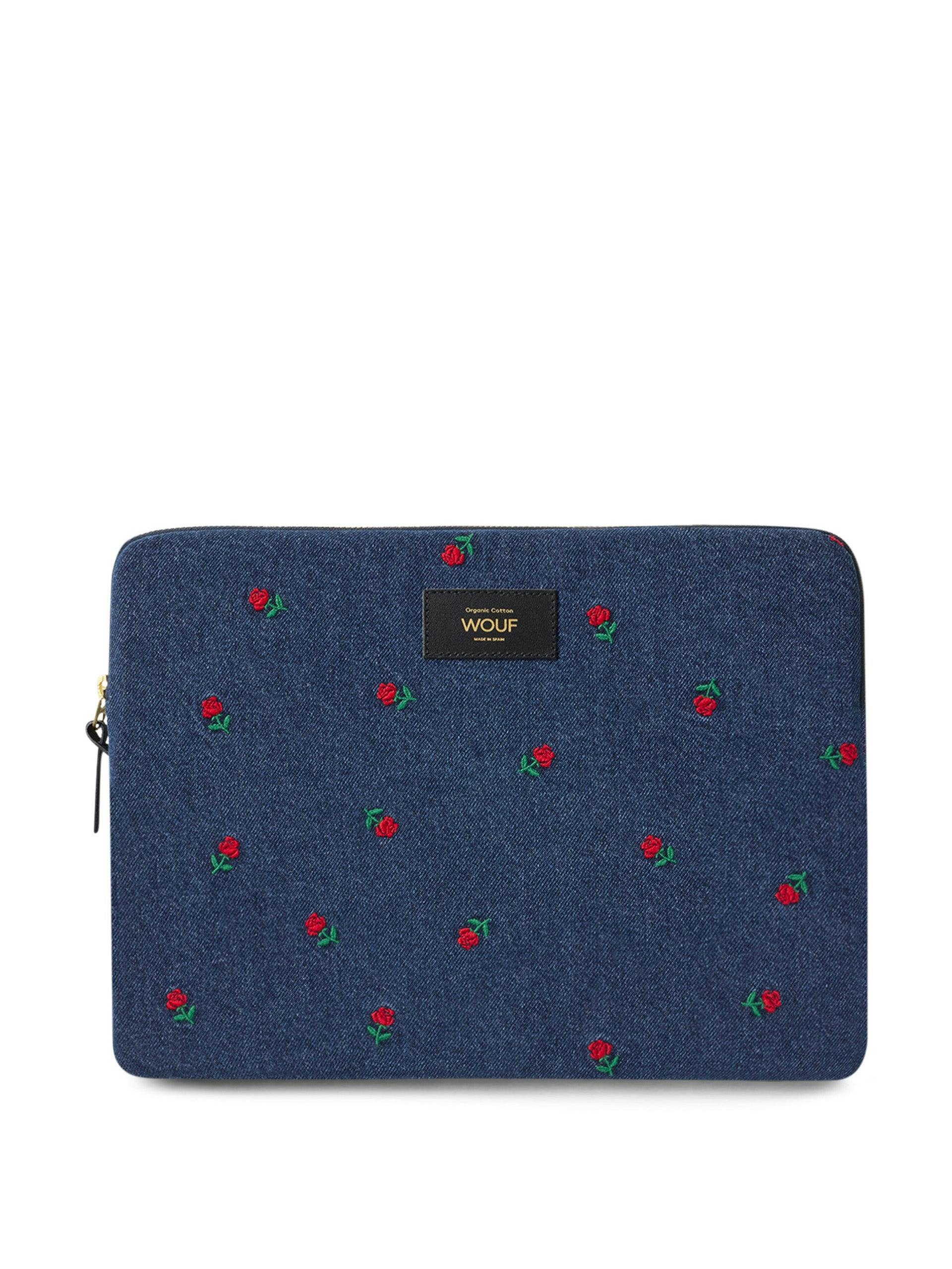 Amy 13" and 14" laptop sleeve in denim