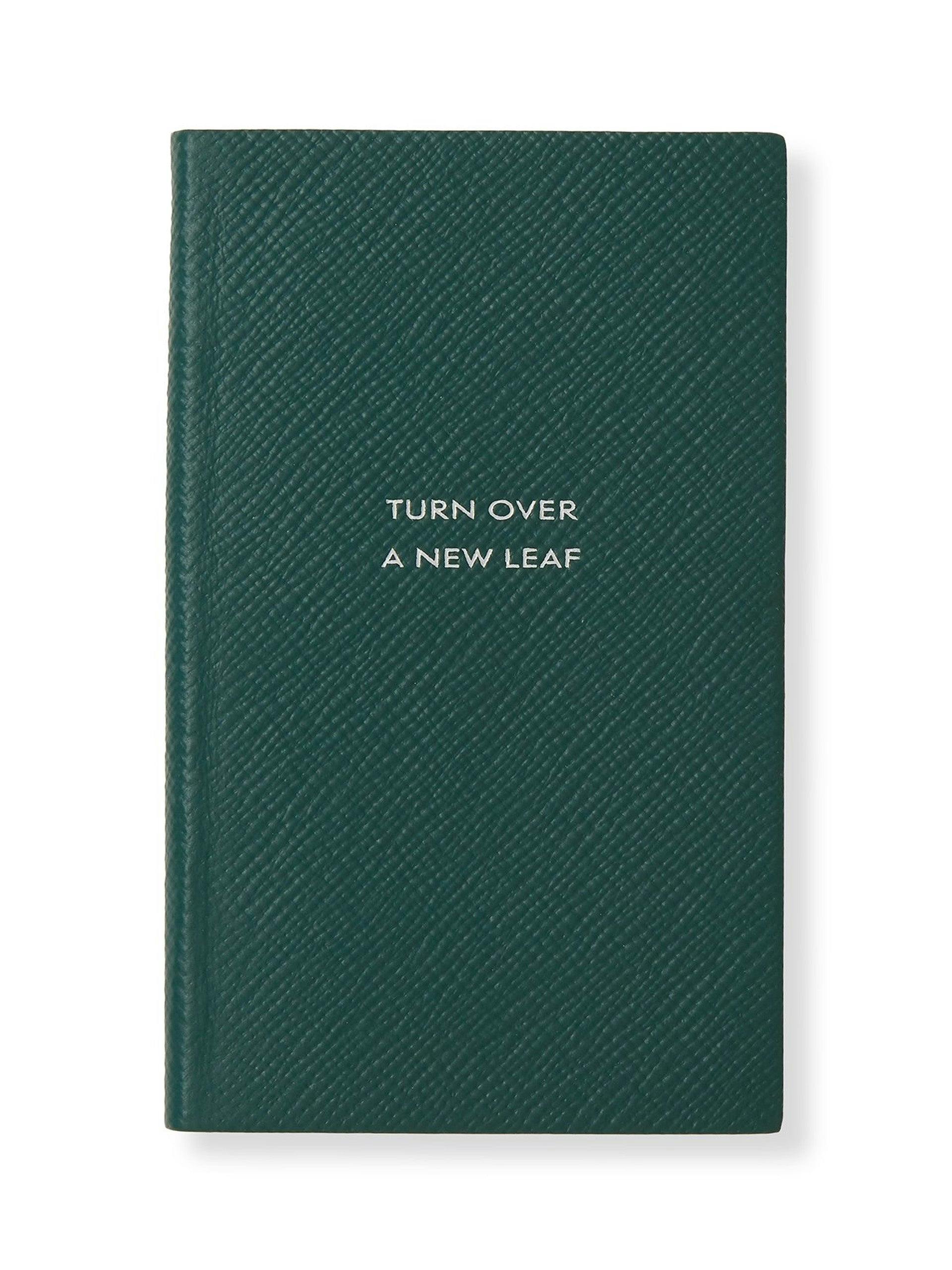 Turn Over A New Leaf Panama notebook