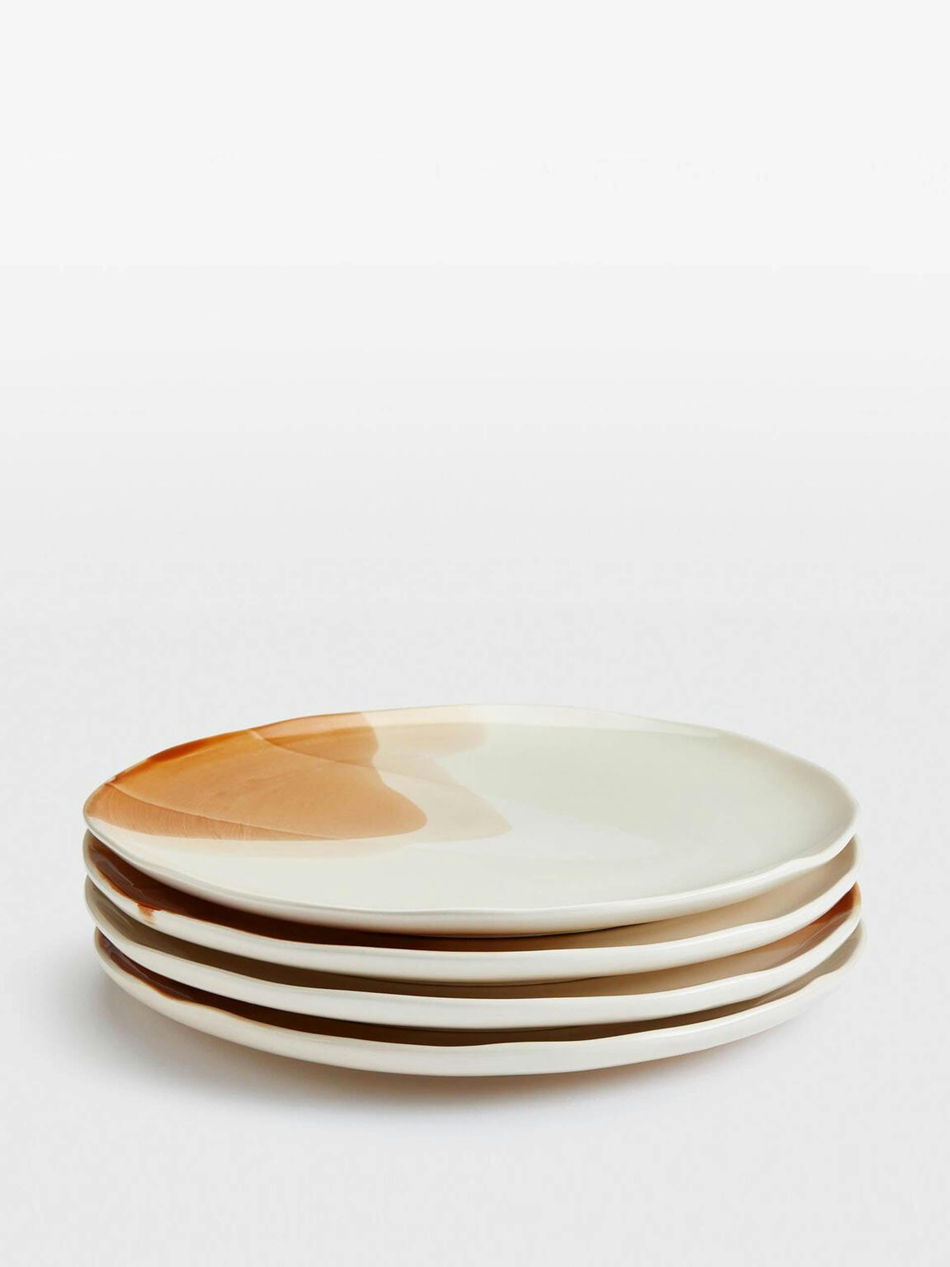 Delano Collection ceramic side plates (set of 4)