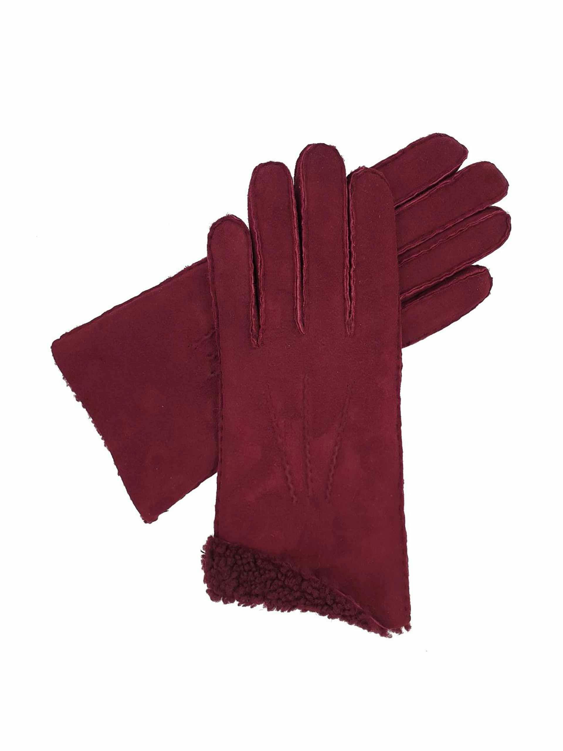 Fern - sueded sheepskin gloves