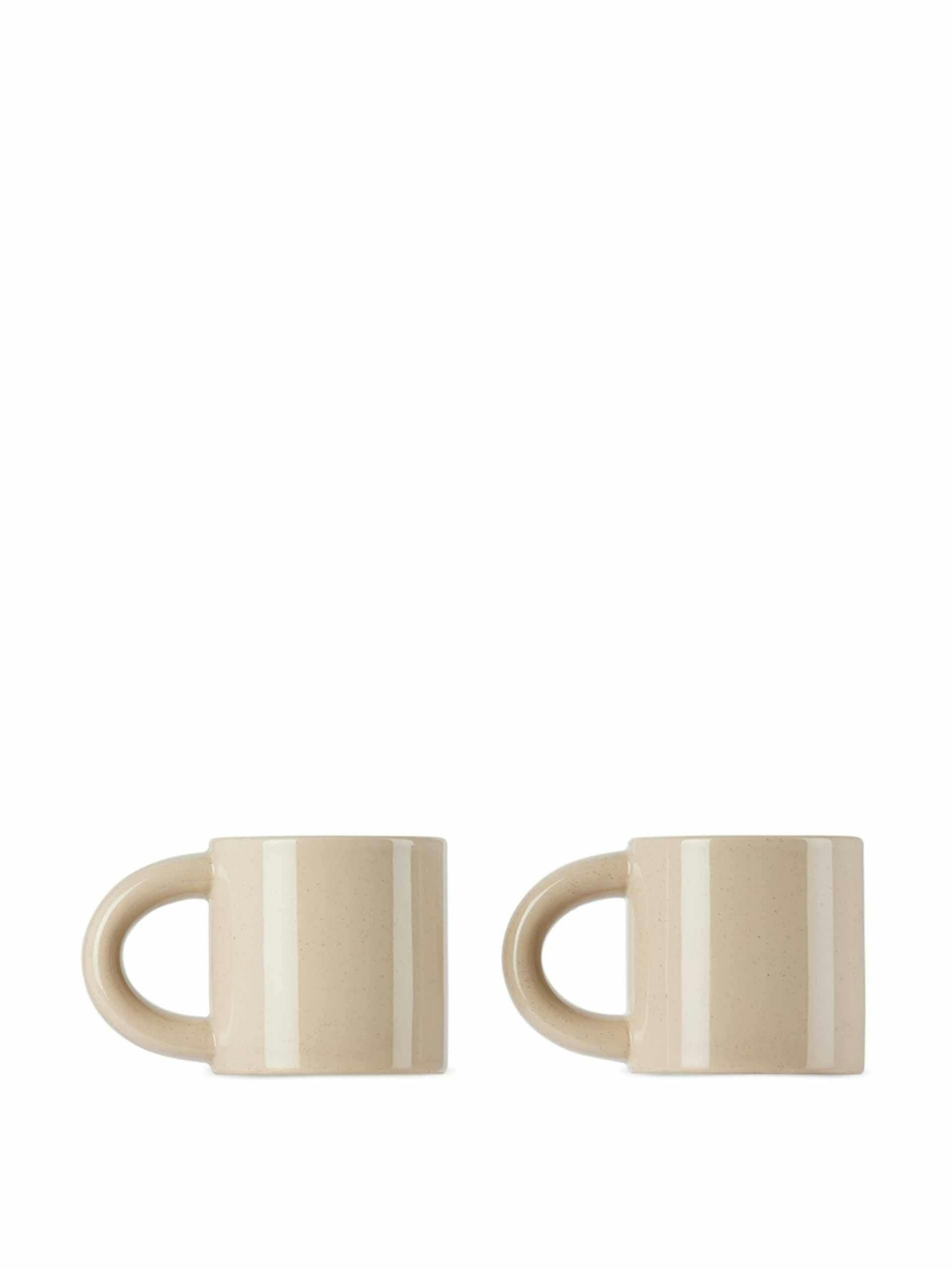 Beige Bronto mugs (set of 2)