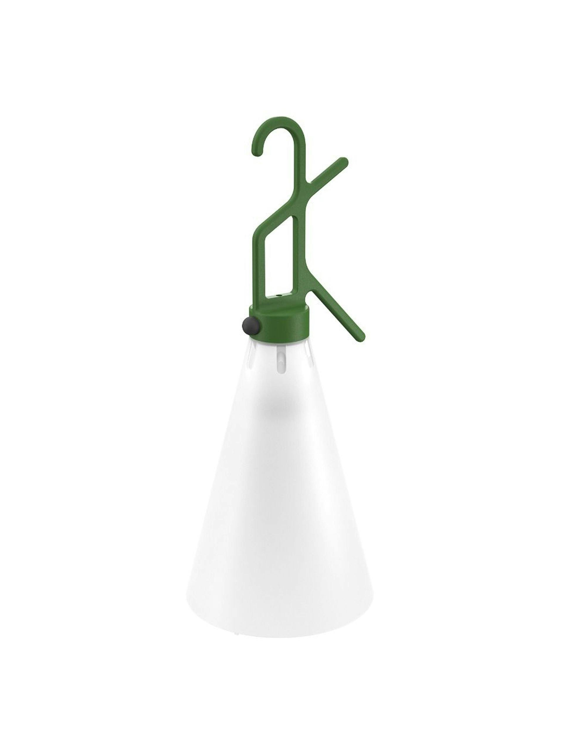 Green handle outdoor lamp