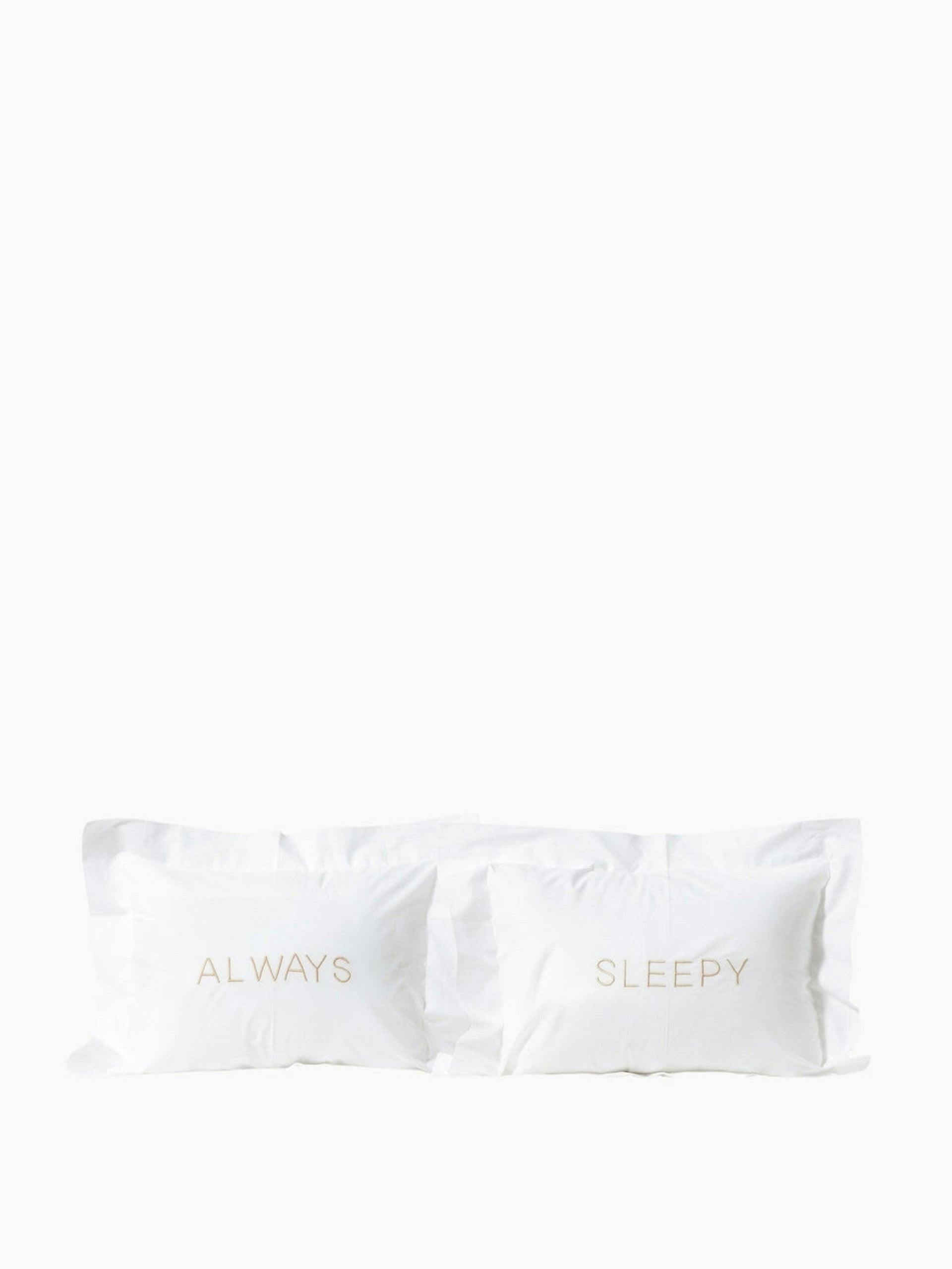 Always Sleepy mini pillowcase set