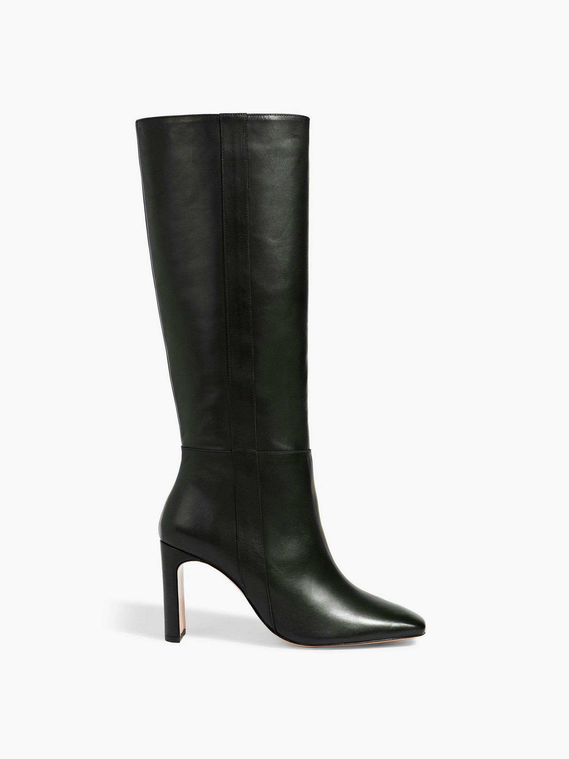 Lara leather knee boots
