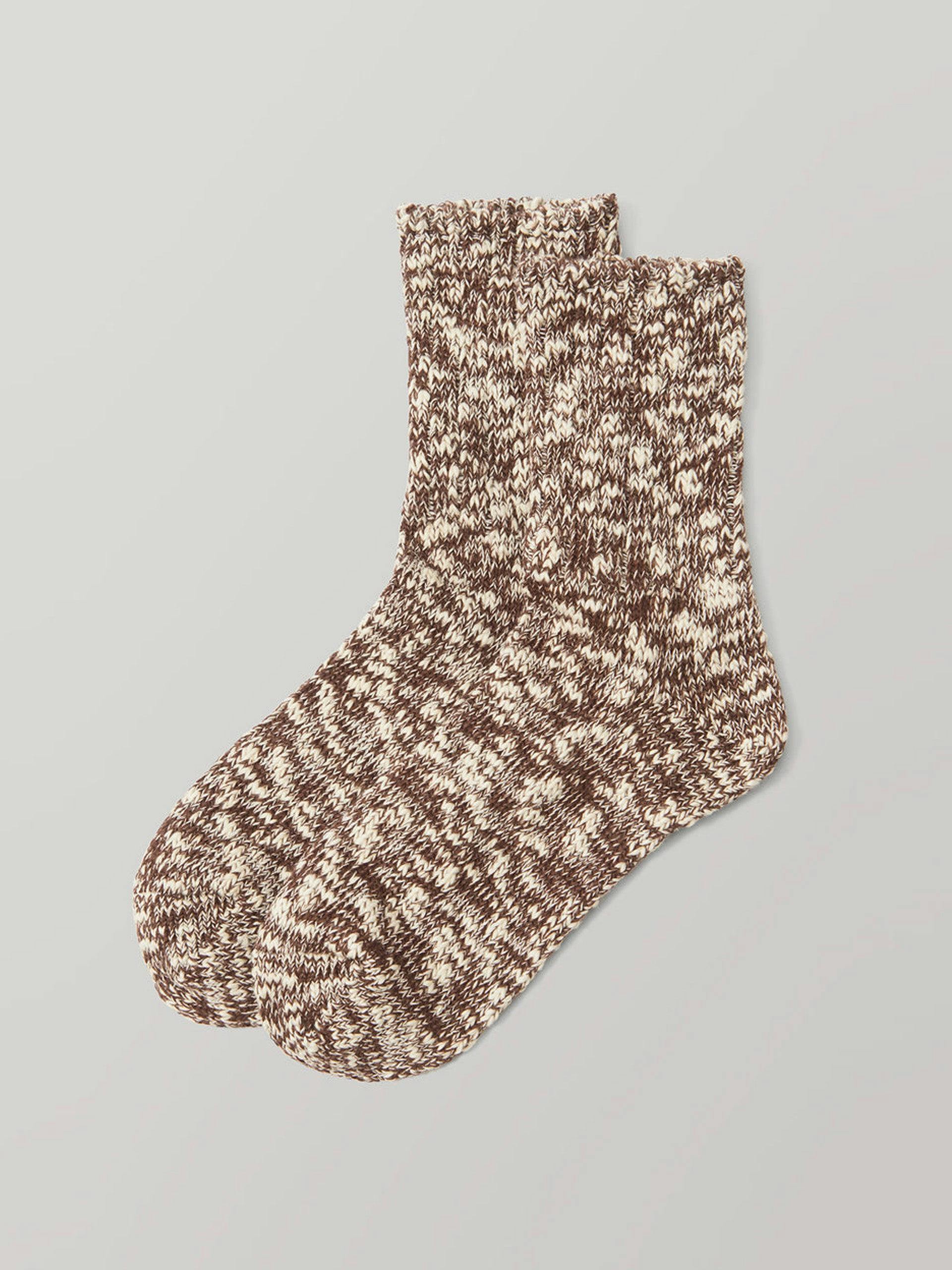 Mauna kea Japanese socks in brown