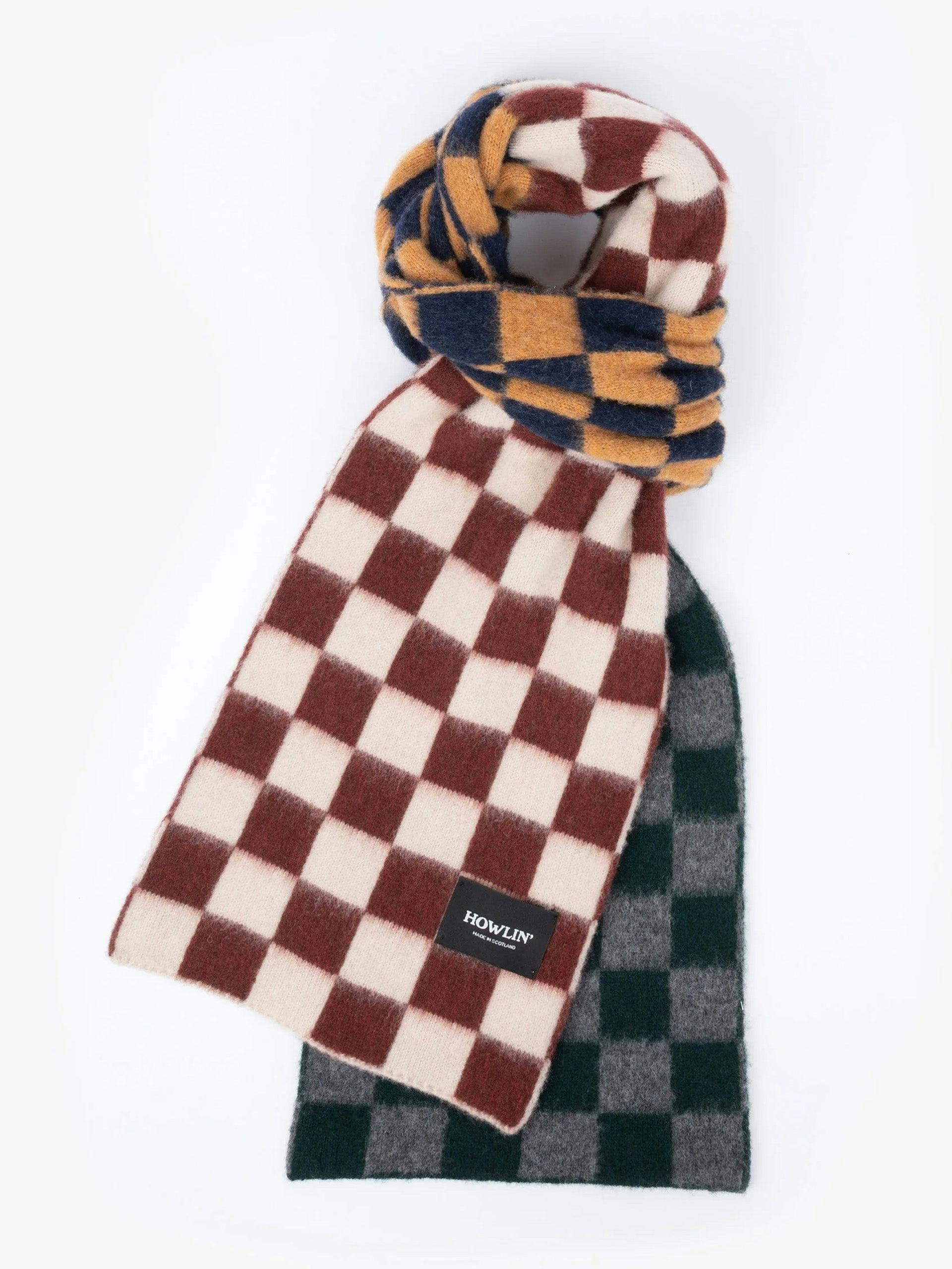 Cosmic checkerboard scarf