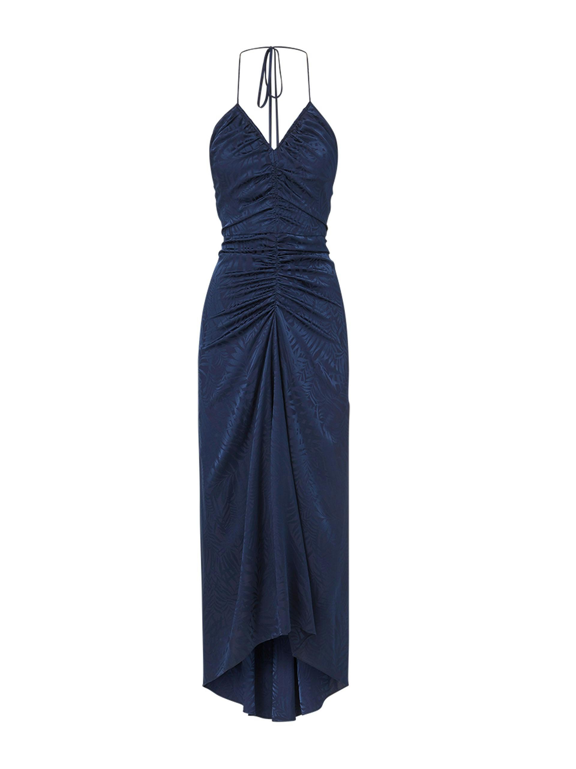 Aldana stretch-silk dress