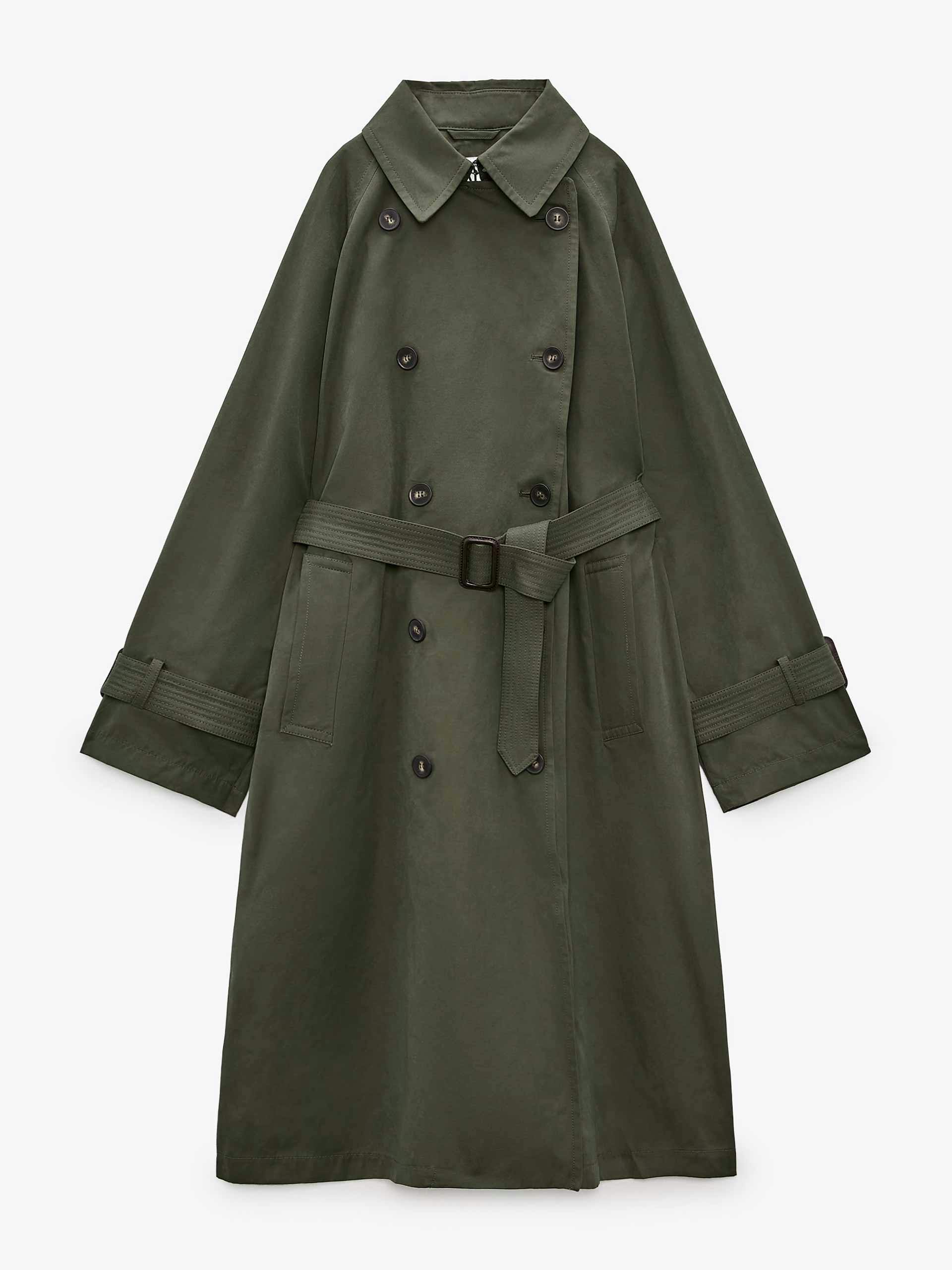 Oversize trench coat