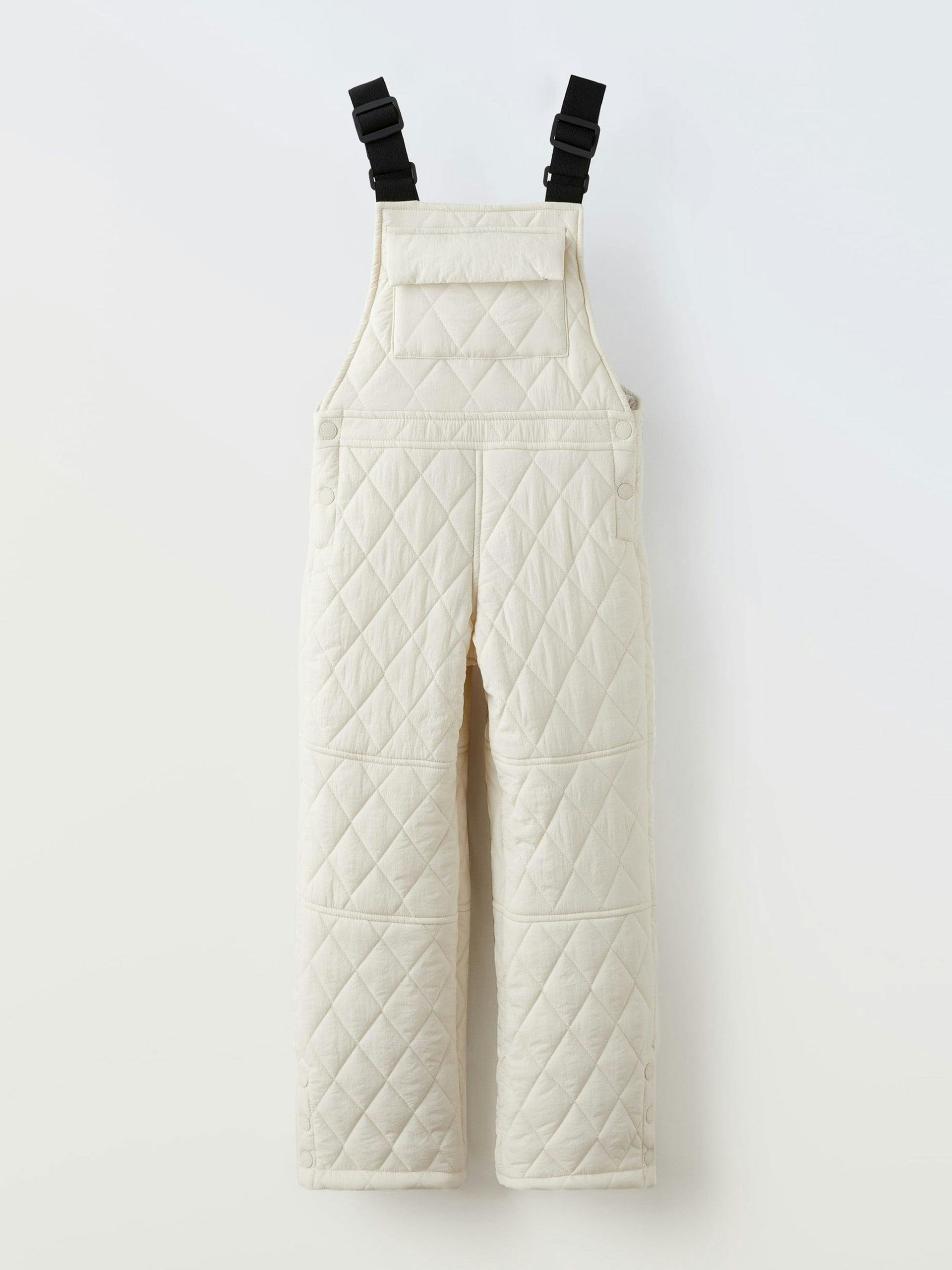 Snow collection padded dungarees