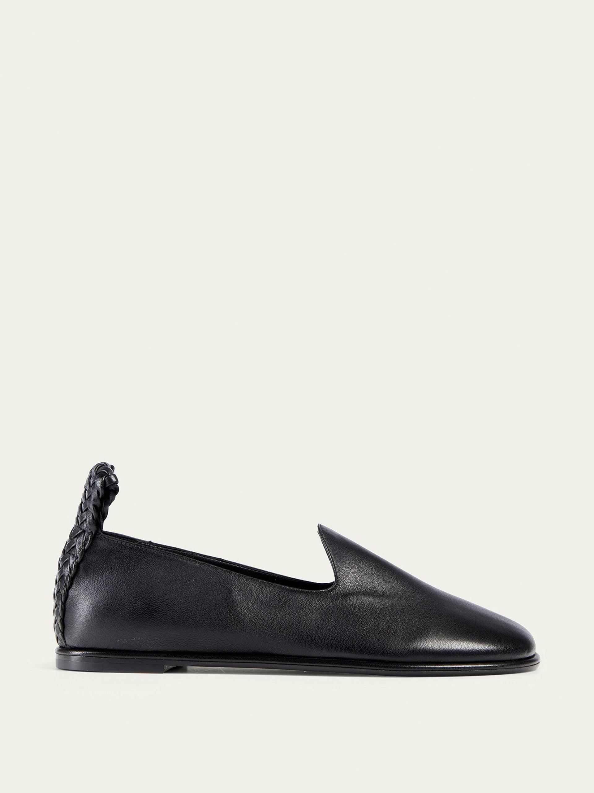 Black Mika loafers
