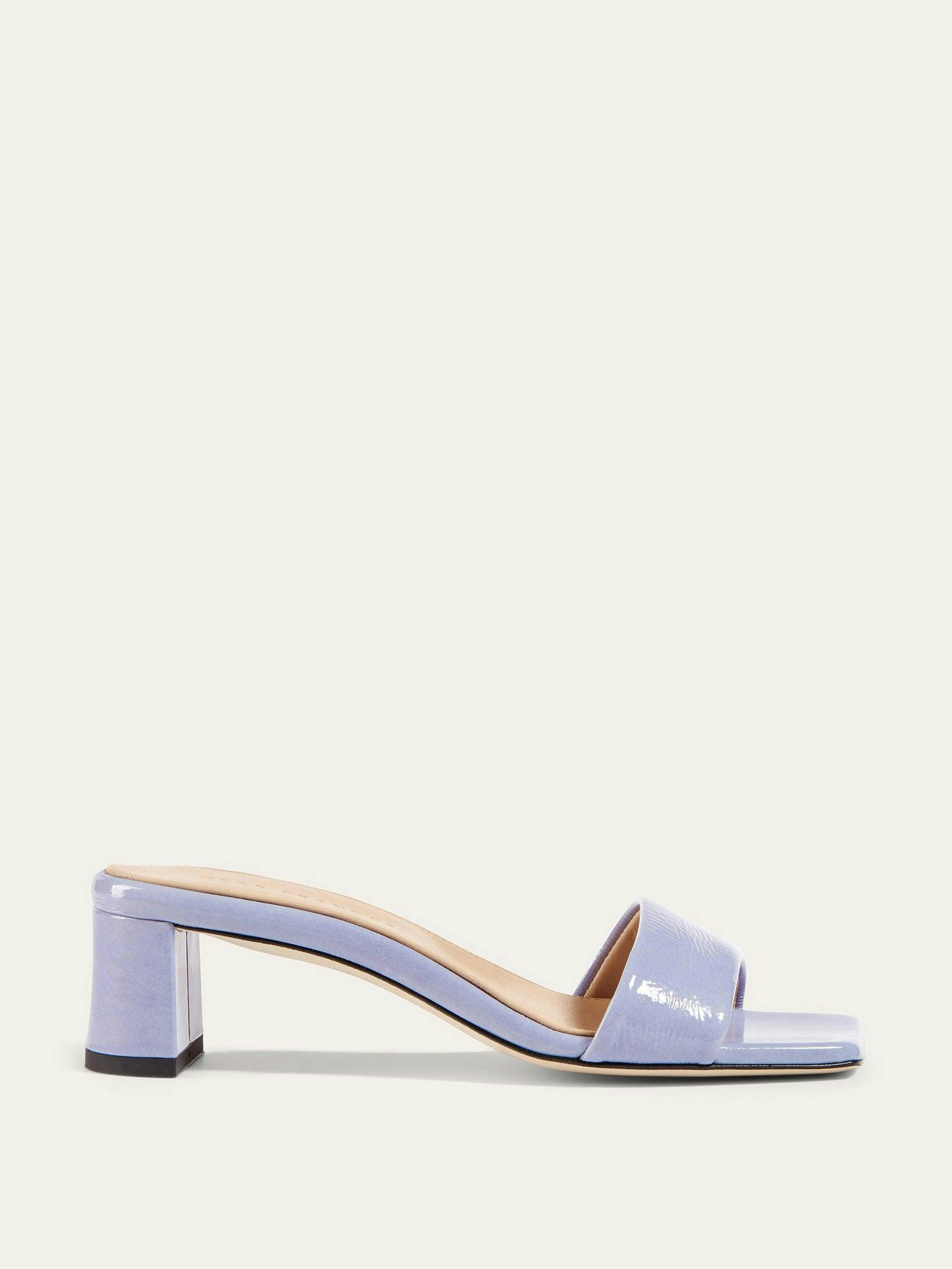 Chaise lilac mule