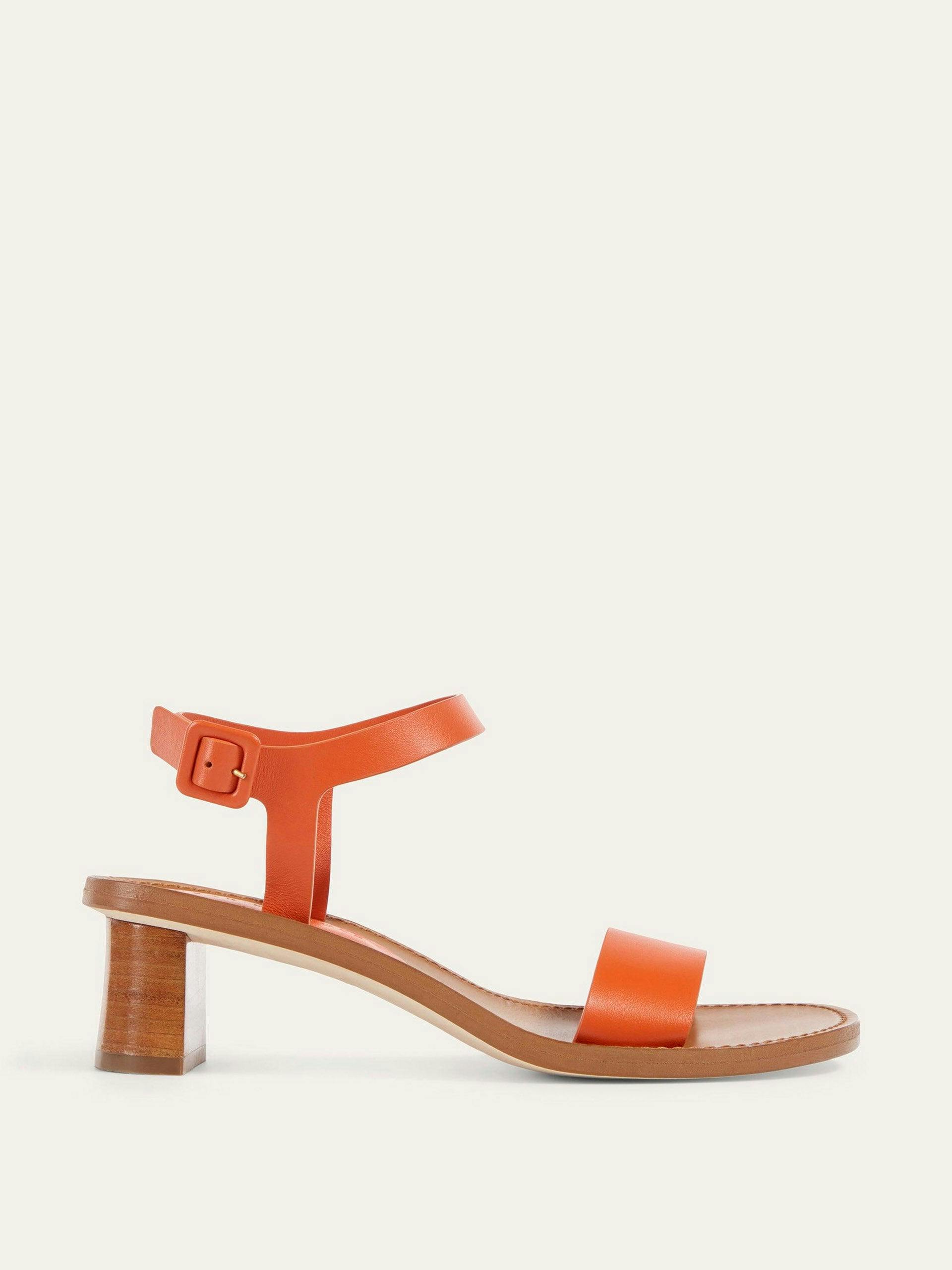 Mane orange sandal