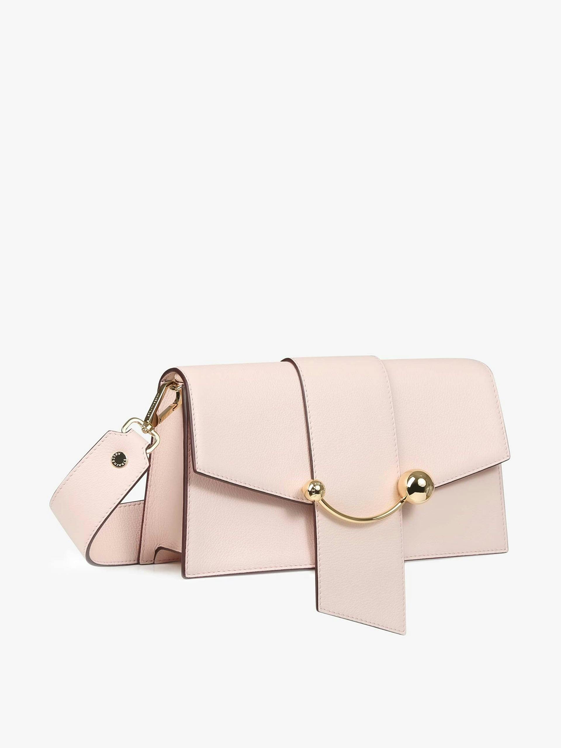 Pink Mini Crescent shoulder bag