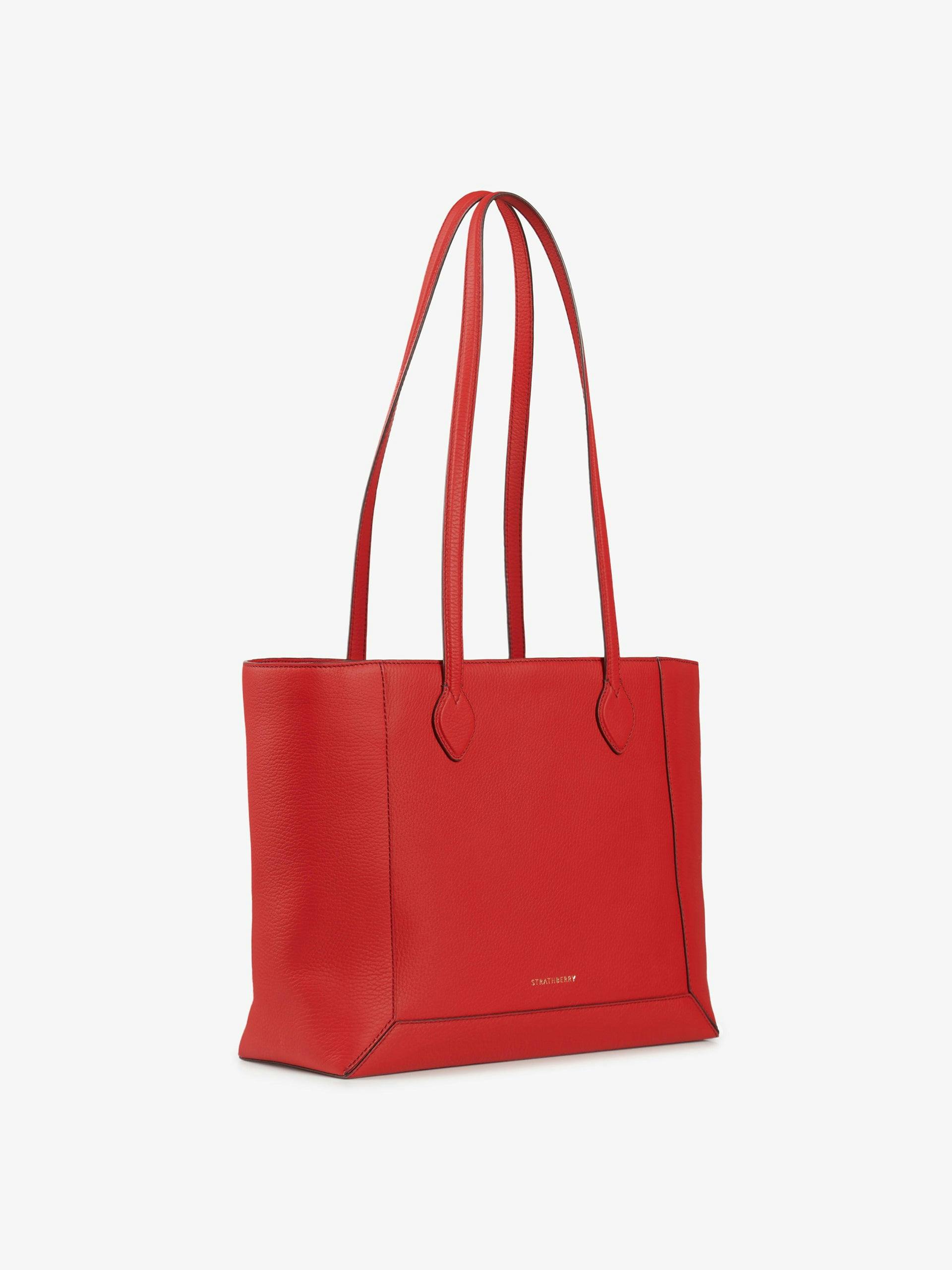 Red Mosaic Shopper tote bag