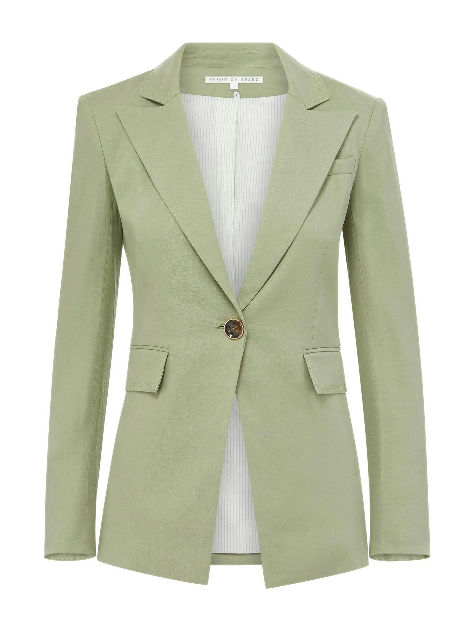 Pale green blazer