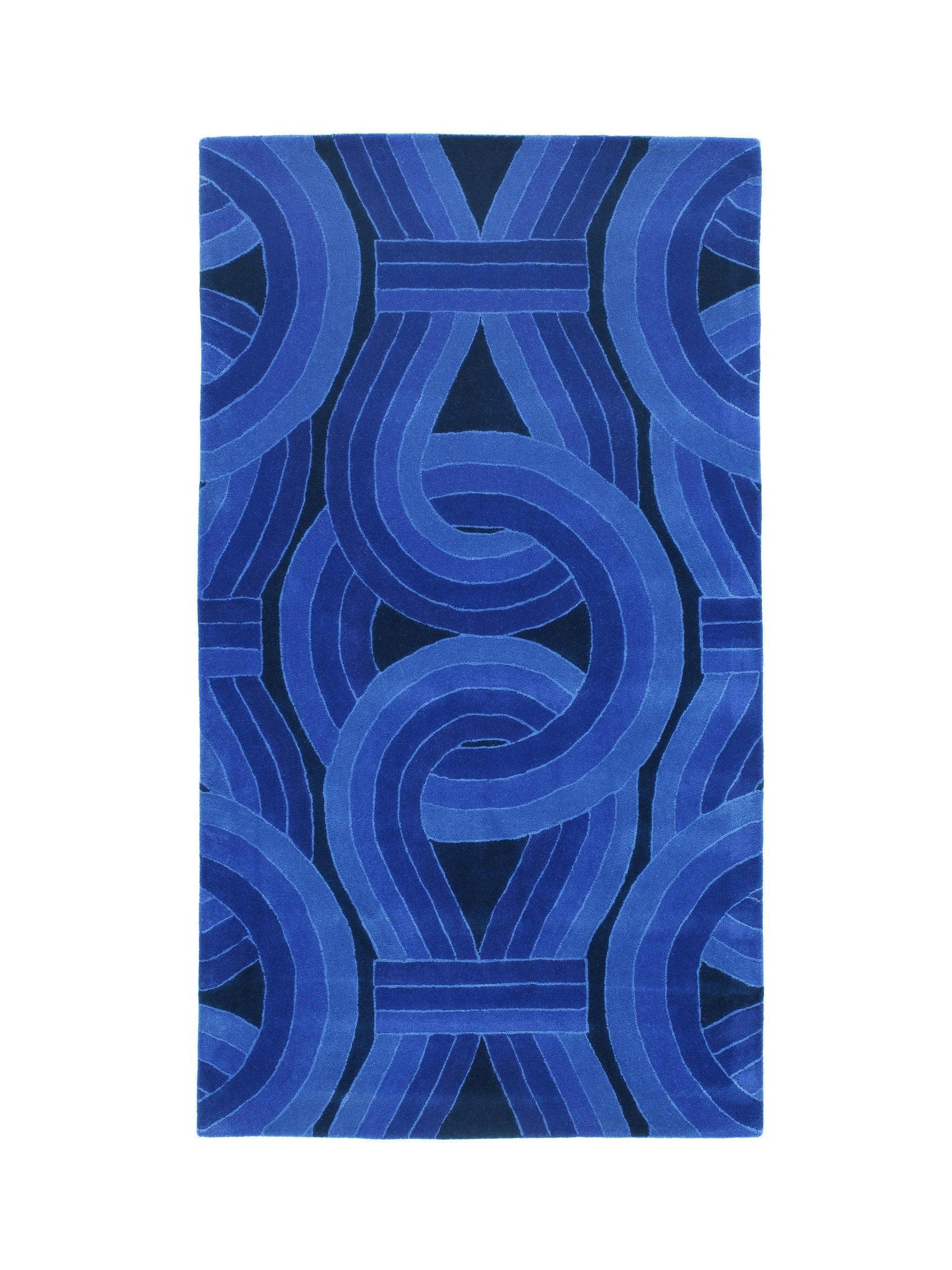 Solar Blue by Lara Bohinc – 1.75 x 1m rug