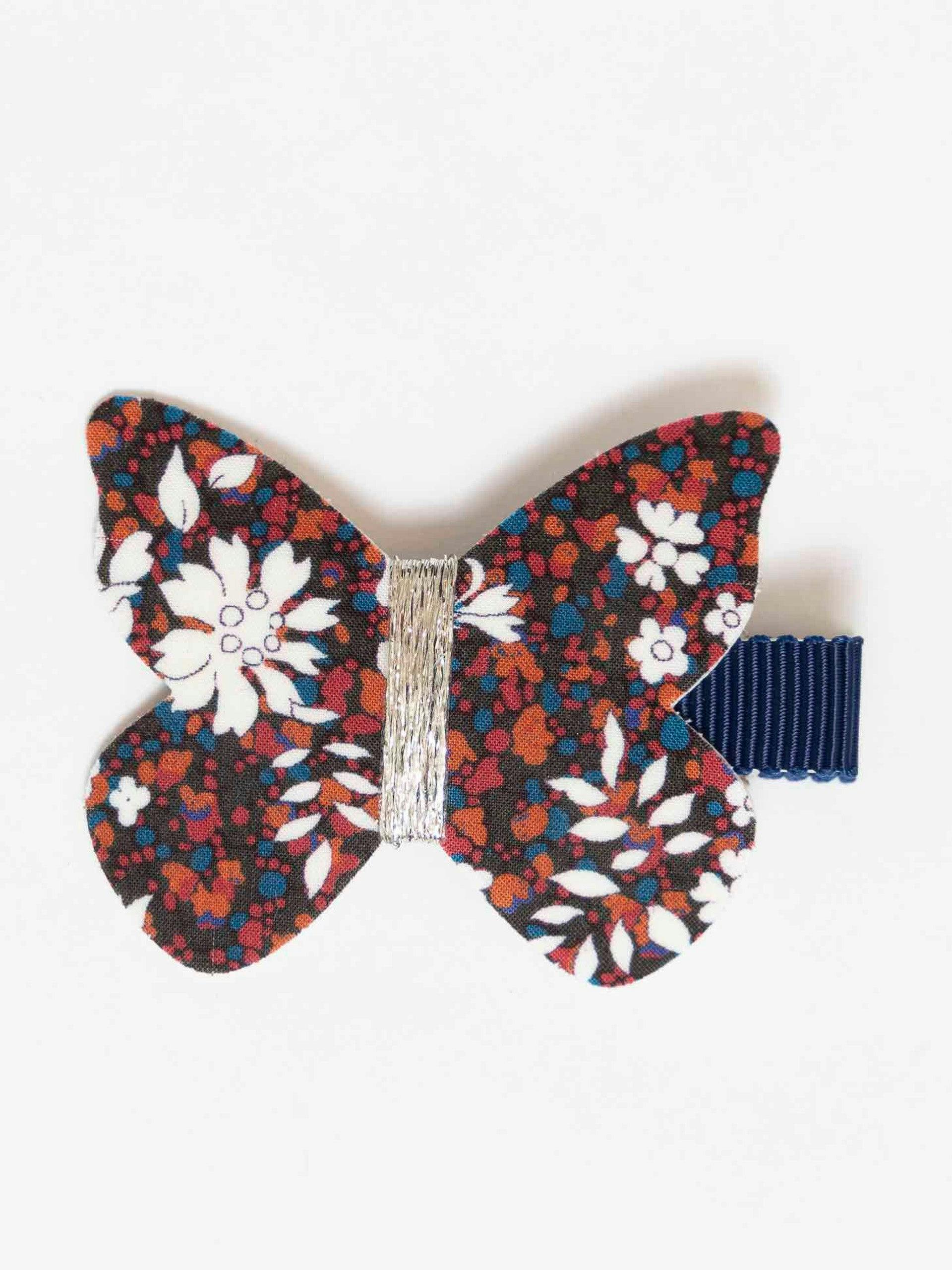 Liberty Piccadilly print butterfly hairclip