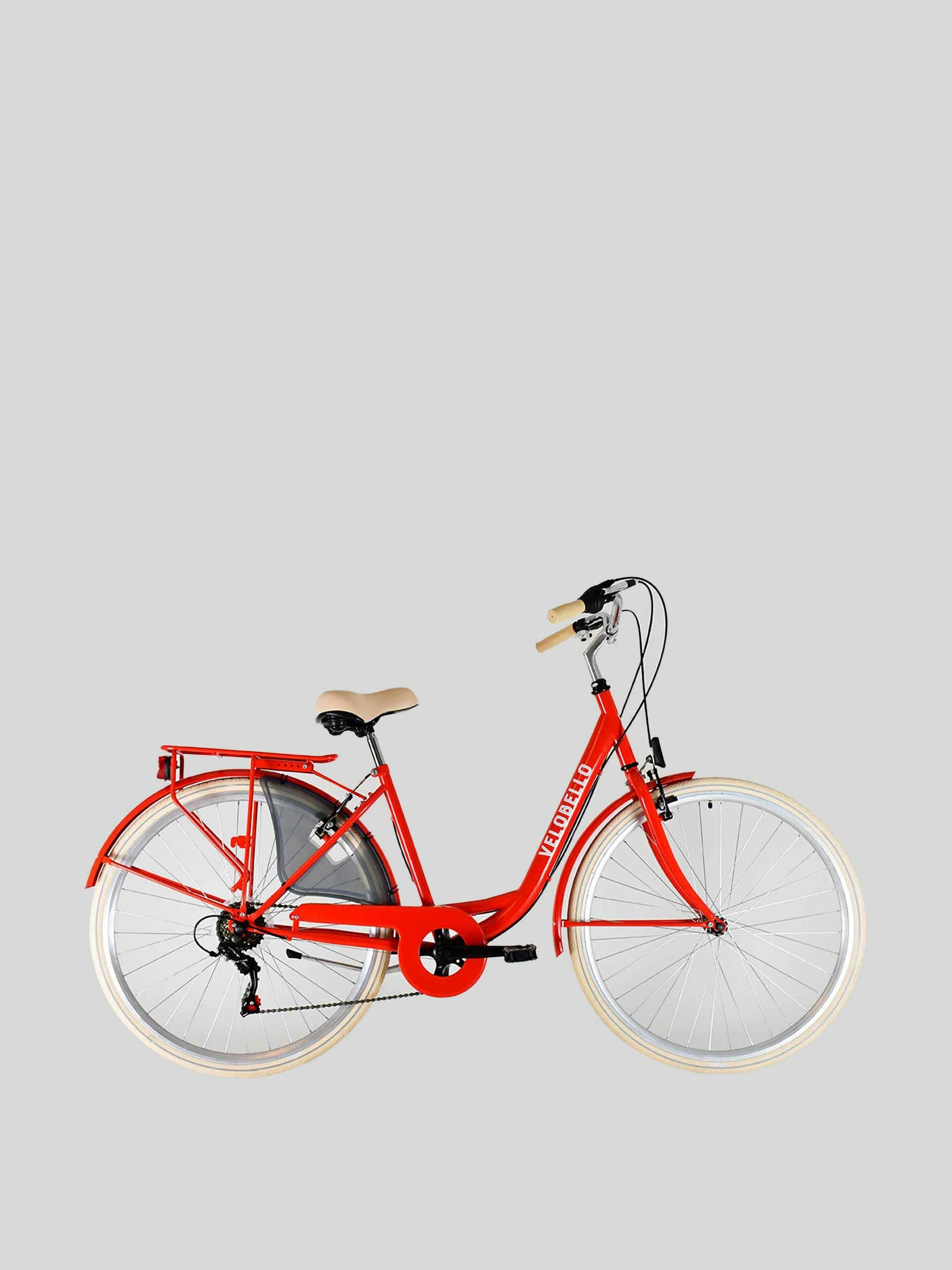 Chelsea red Dutch style ladies bicycle